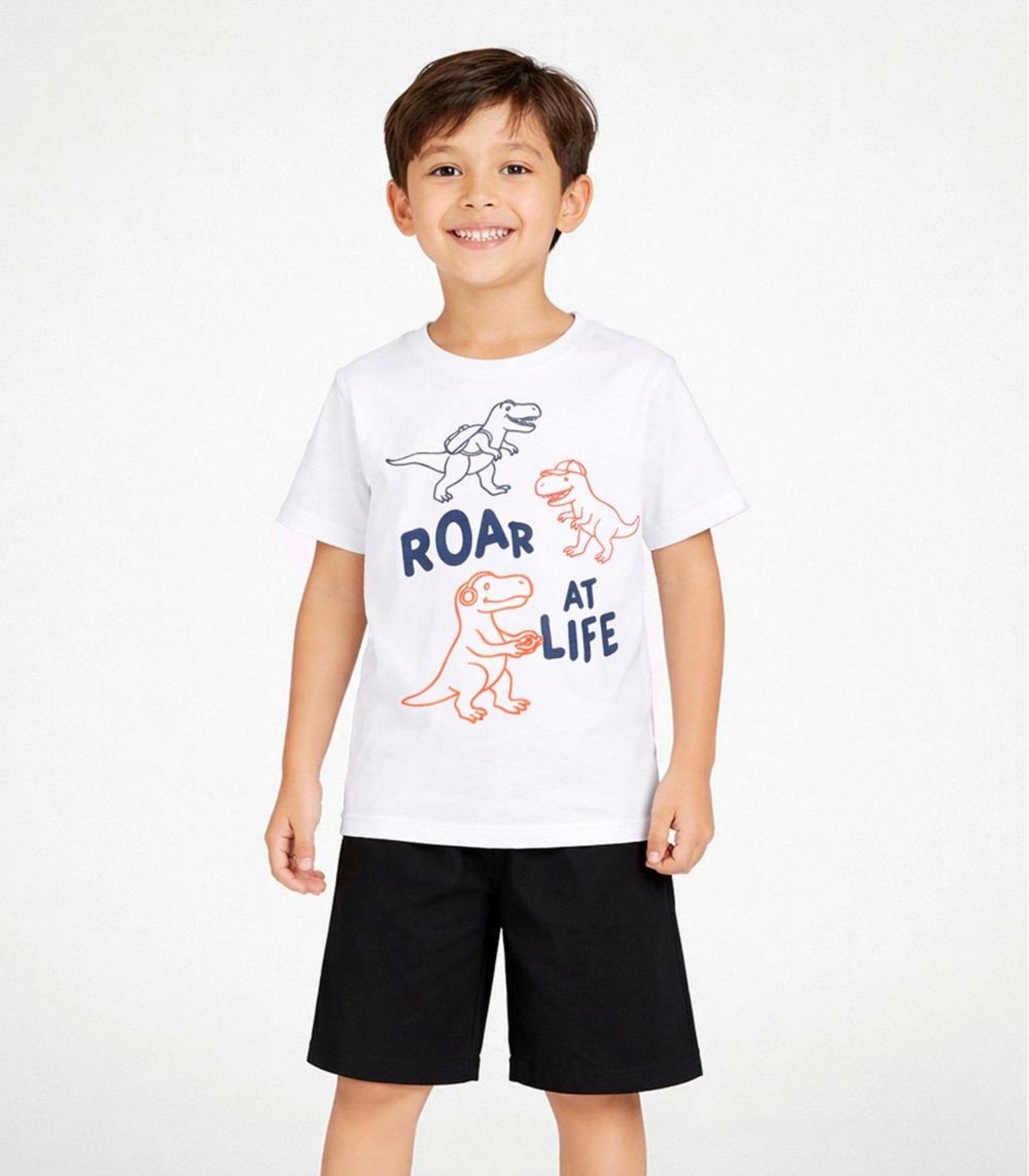 Infantil - Conjunto Menino Camiseta E Bermuda Select Preto