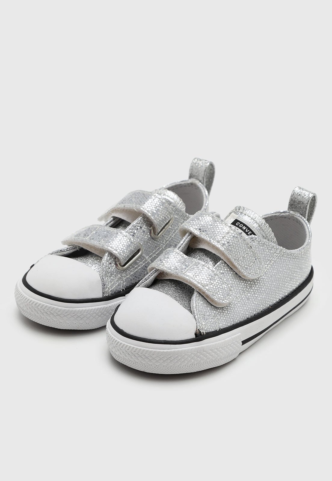 Infantil - Tênis Converse Chuck Taylor All Star Prata