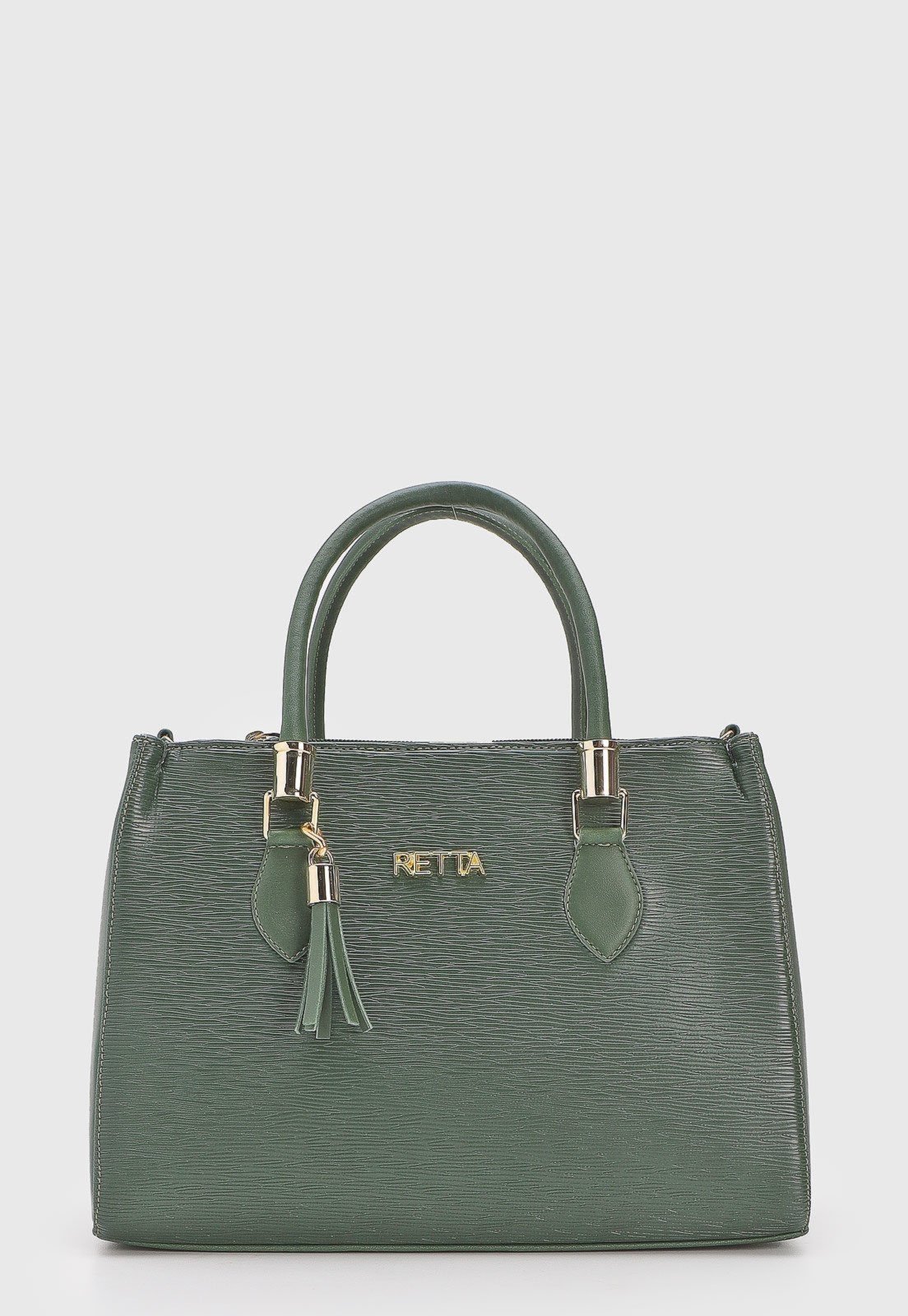 Vista 3 Bolsa Feminina Retta Baú Retta Shoes verde militar Retta Shoes verde militar