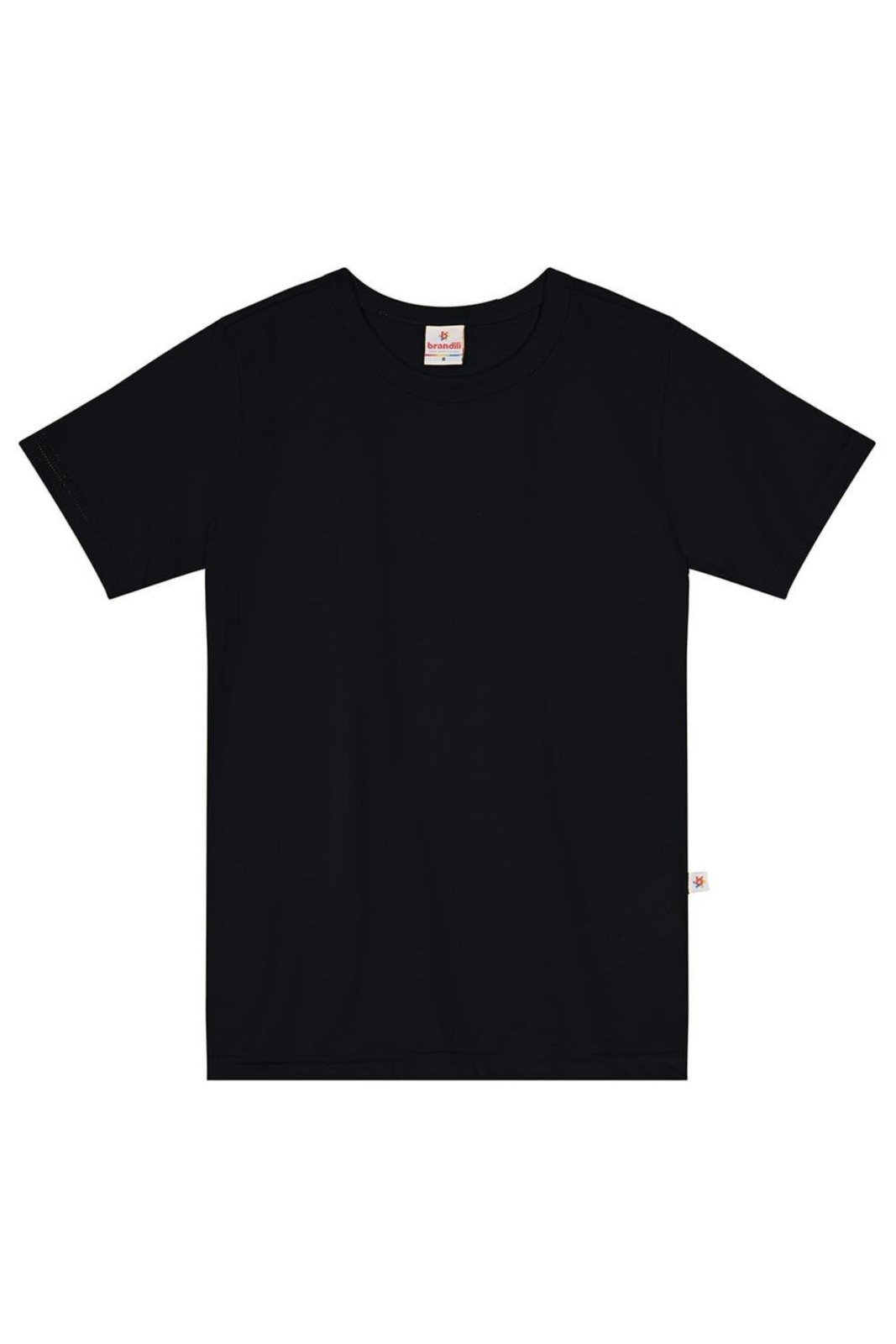 Vista 2 Infantil - Camiseta menino em meia malha Brandili azul Brandili azul