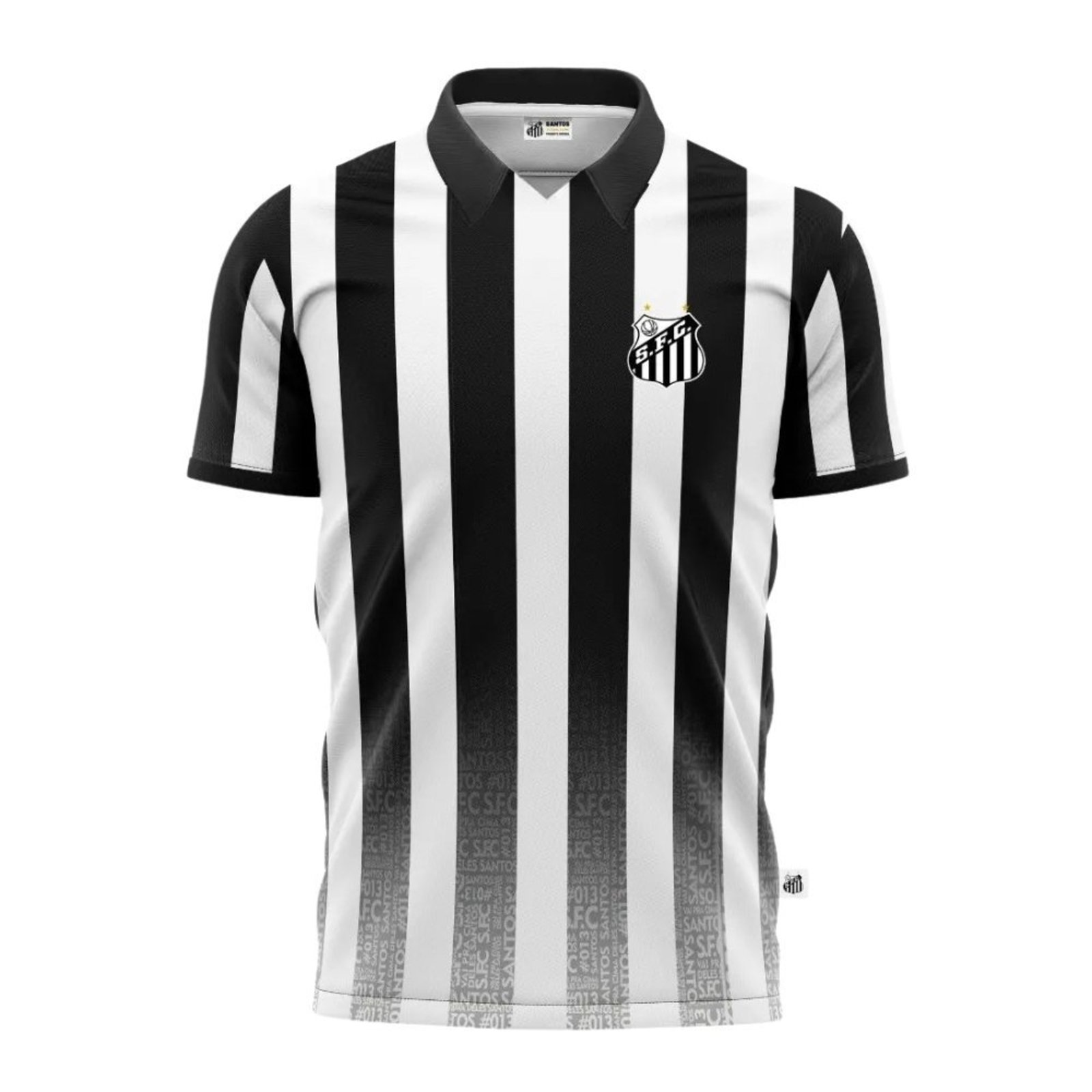 Camiseta Santos Estampa Sublimada Masculina