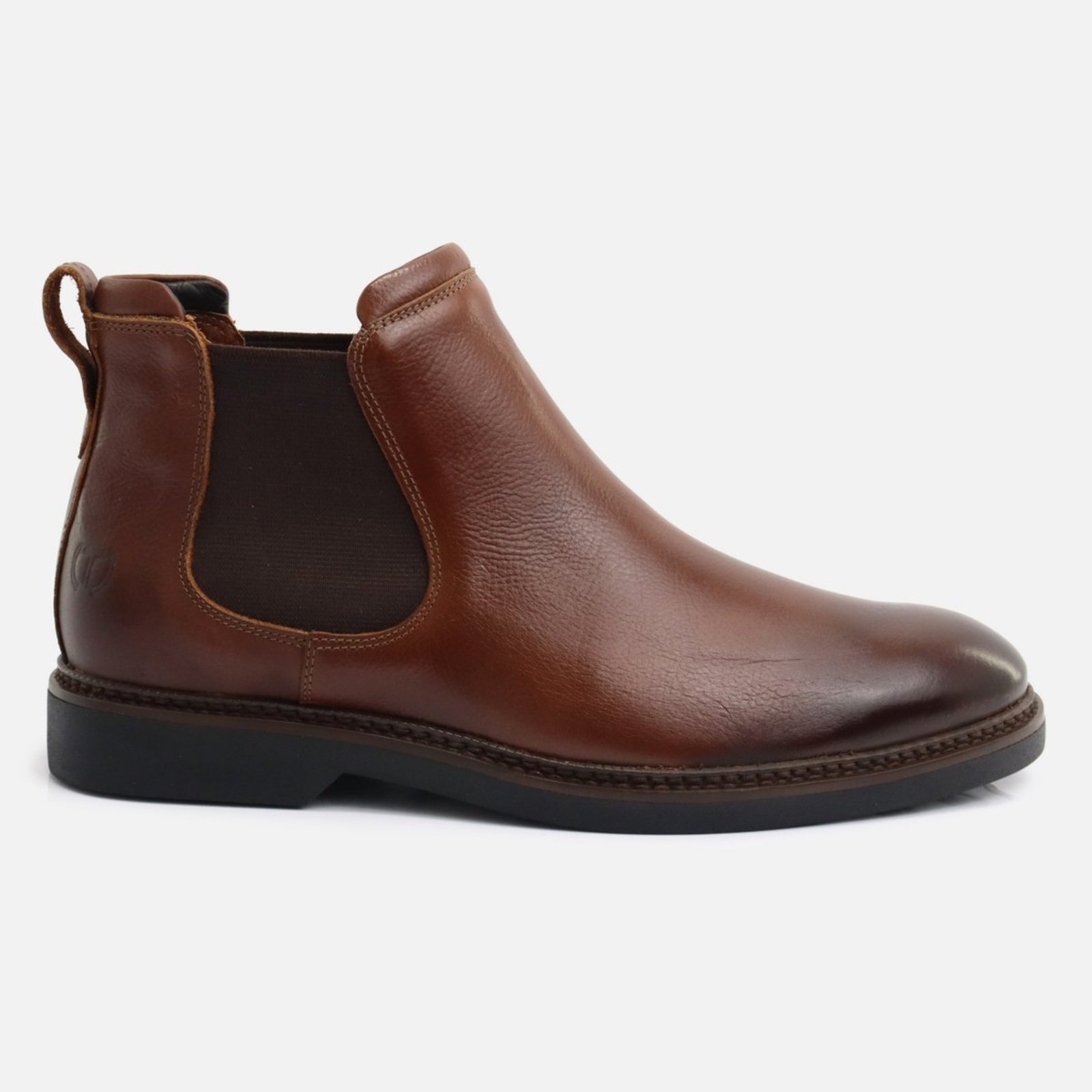 Botina Bota Masculina Couro Legitimo Country Western Tito Borges Wisky