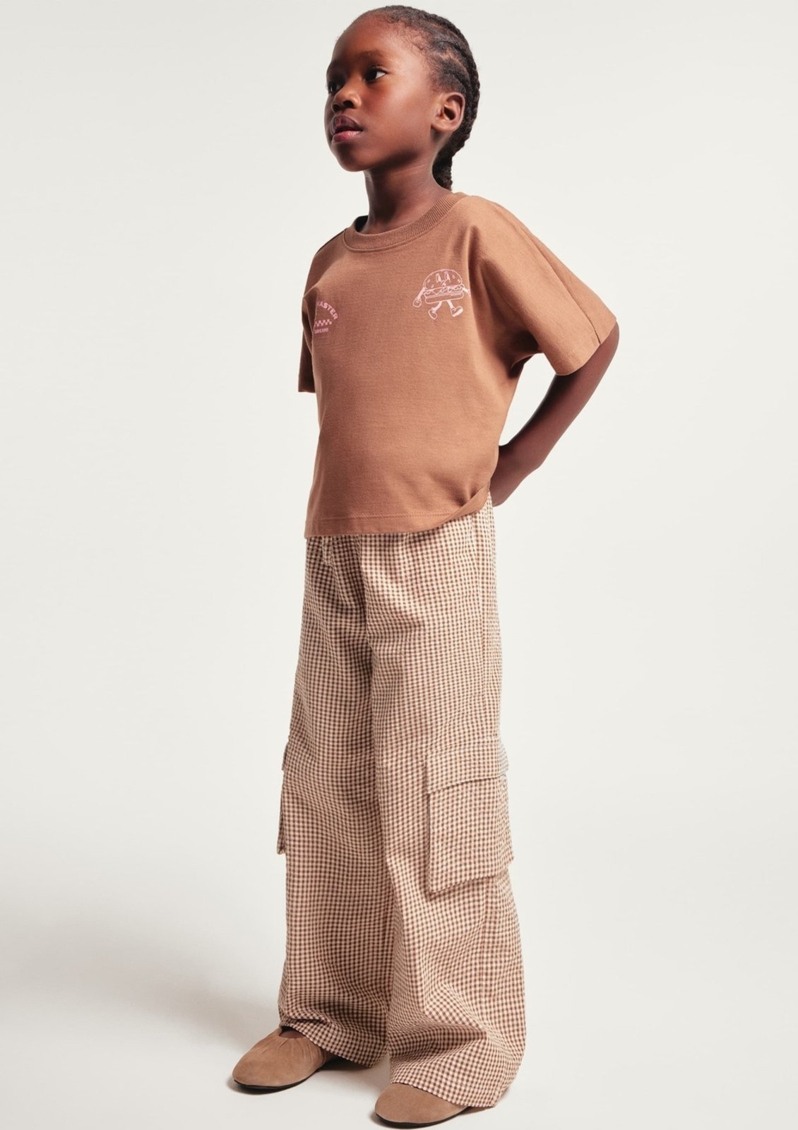 Infantil - Calça Menina Reta Fio Tinto Hering
