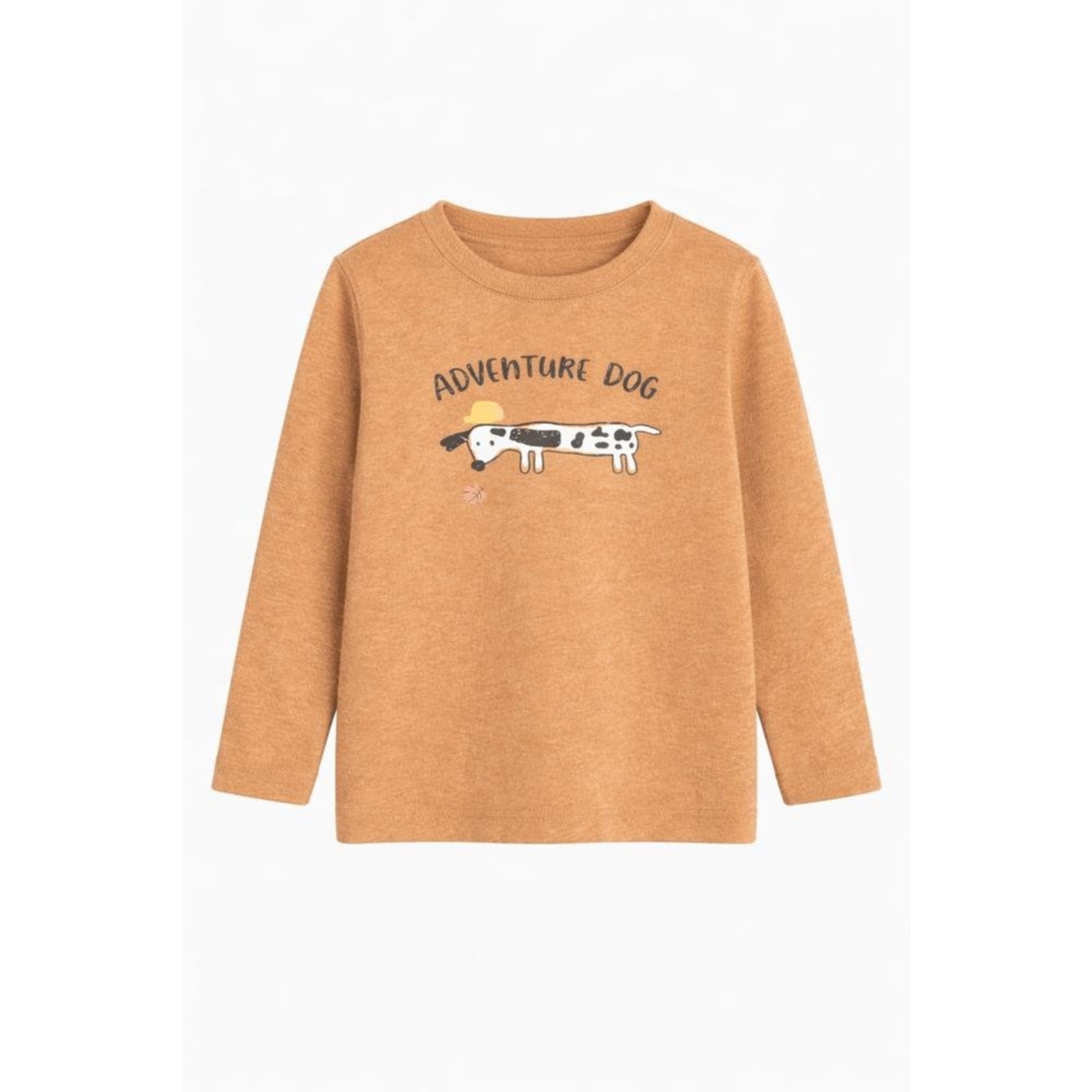 Infantil - Camiseta Doguinhos Alphabeto Laranja