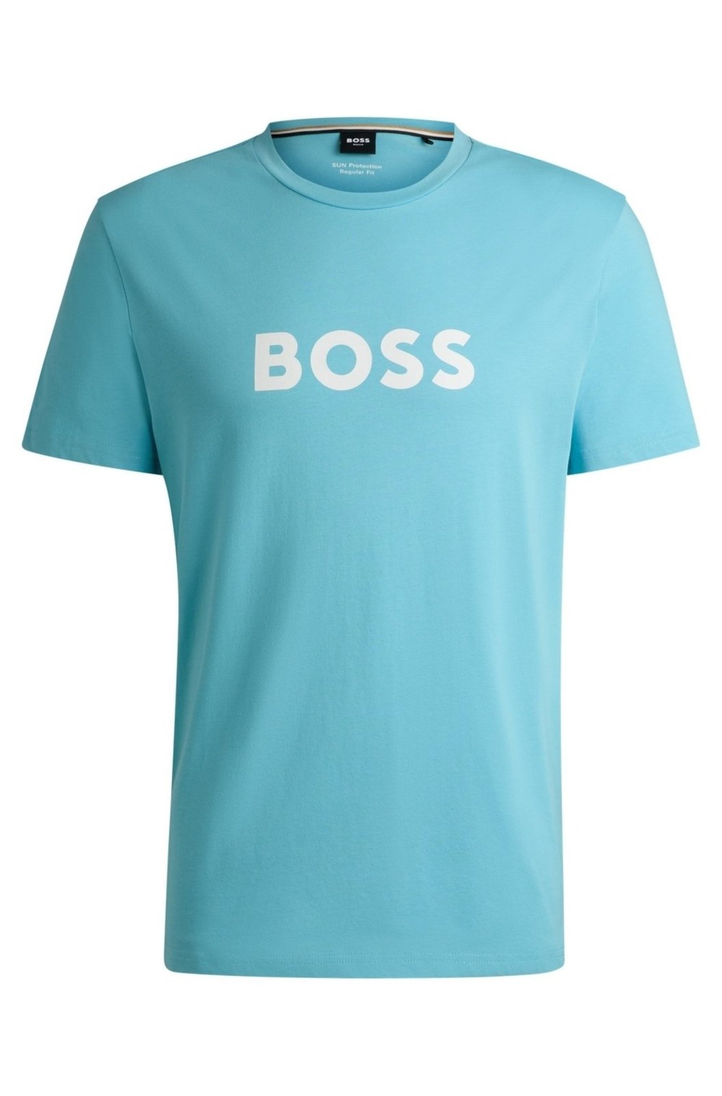Camiseta De Algodão De Ajuste Regular E Proteção Uv Fps 50+