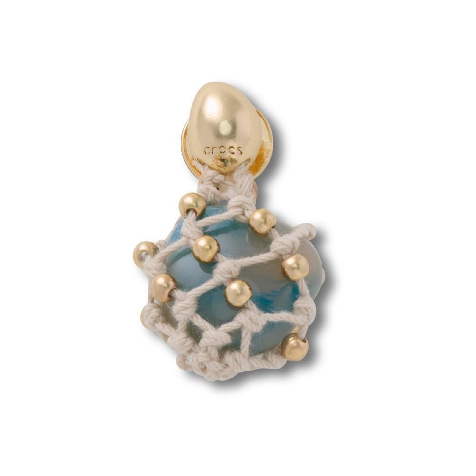 Infantil - Jibbitz™ Pedra Pendente com Miçangas Único Branco