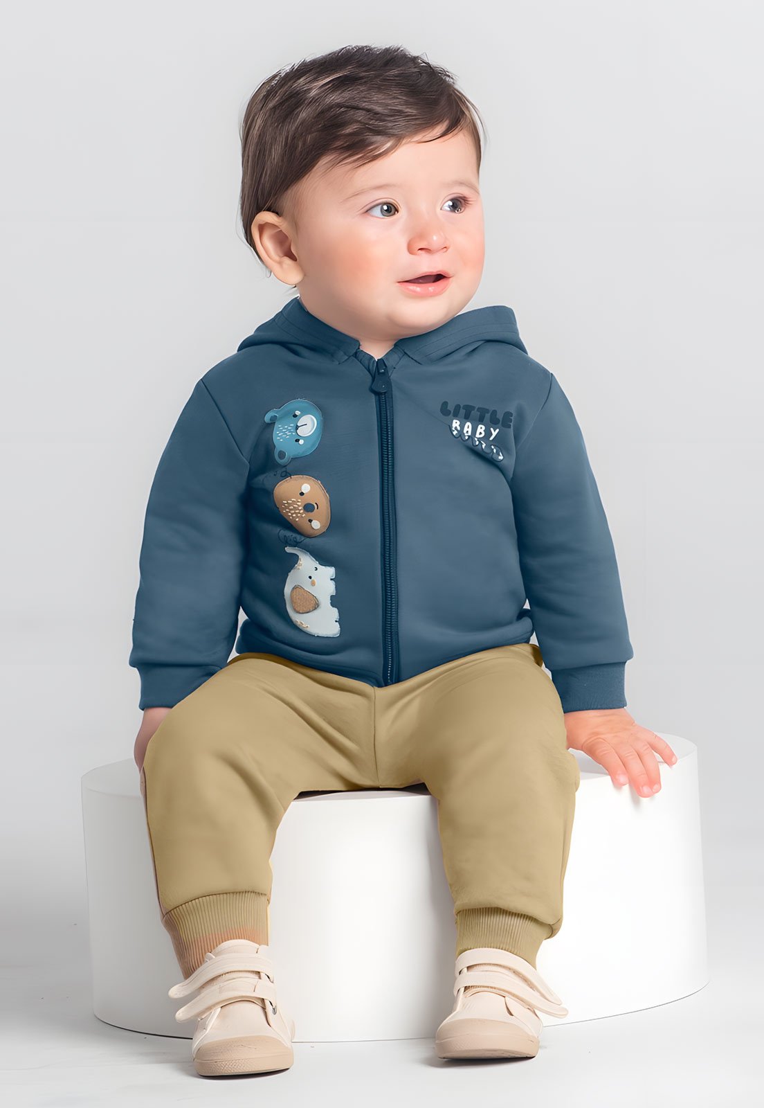 Conjunto Brandili Estampado Azul