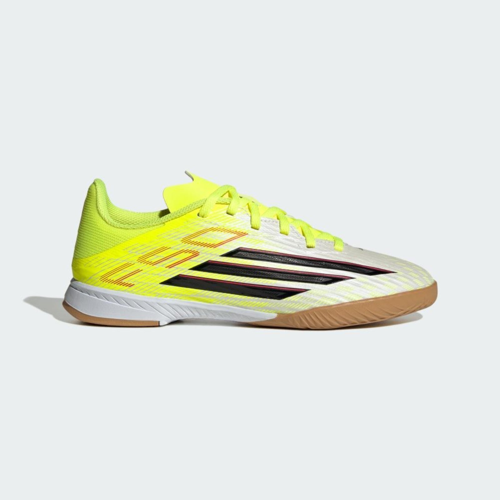 Vista 3 Infantil - Chuteira Futsal F50 League adidas Performance amarelo adidas performance amarelo