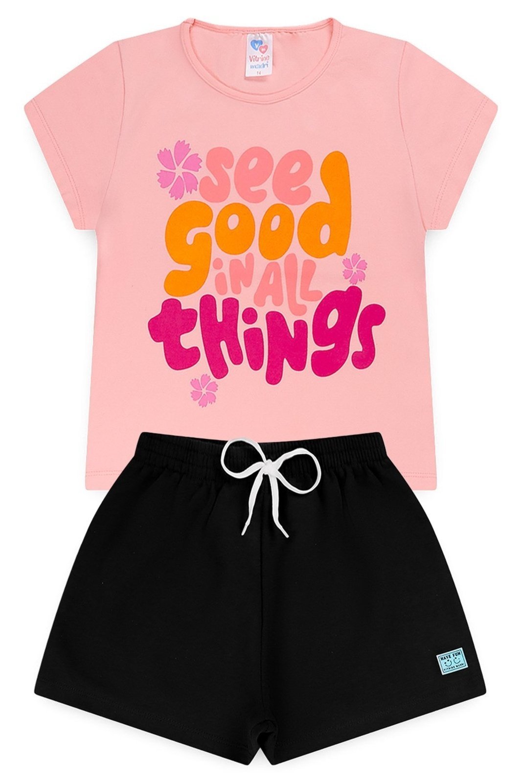 Infantil - Conjunto Juvenil Verão Feminino Good Things