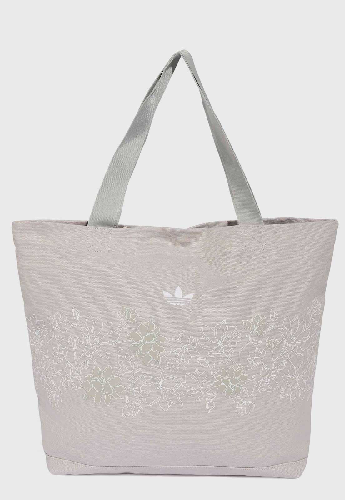 Bolsa Feminina adidas Originals Tote Floral Cinza