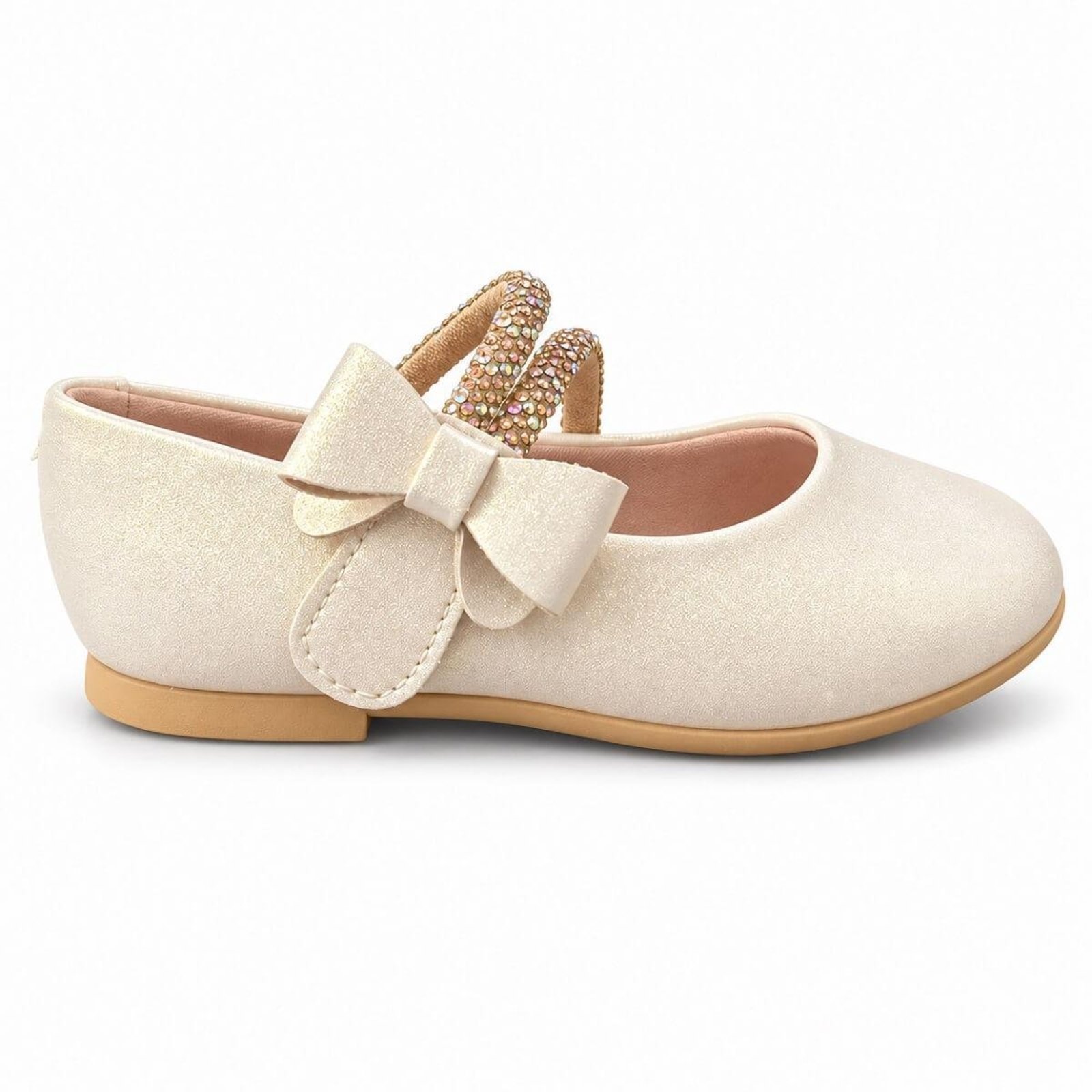 Infantil - Sapatilha Menina Mini Sua Cia 7036 Offwhite