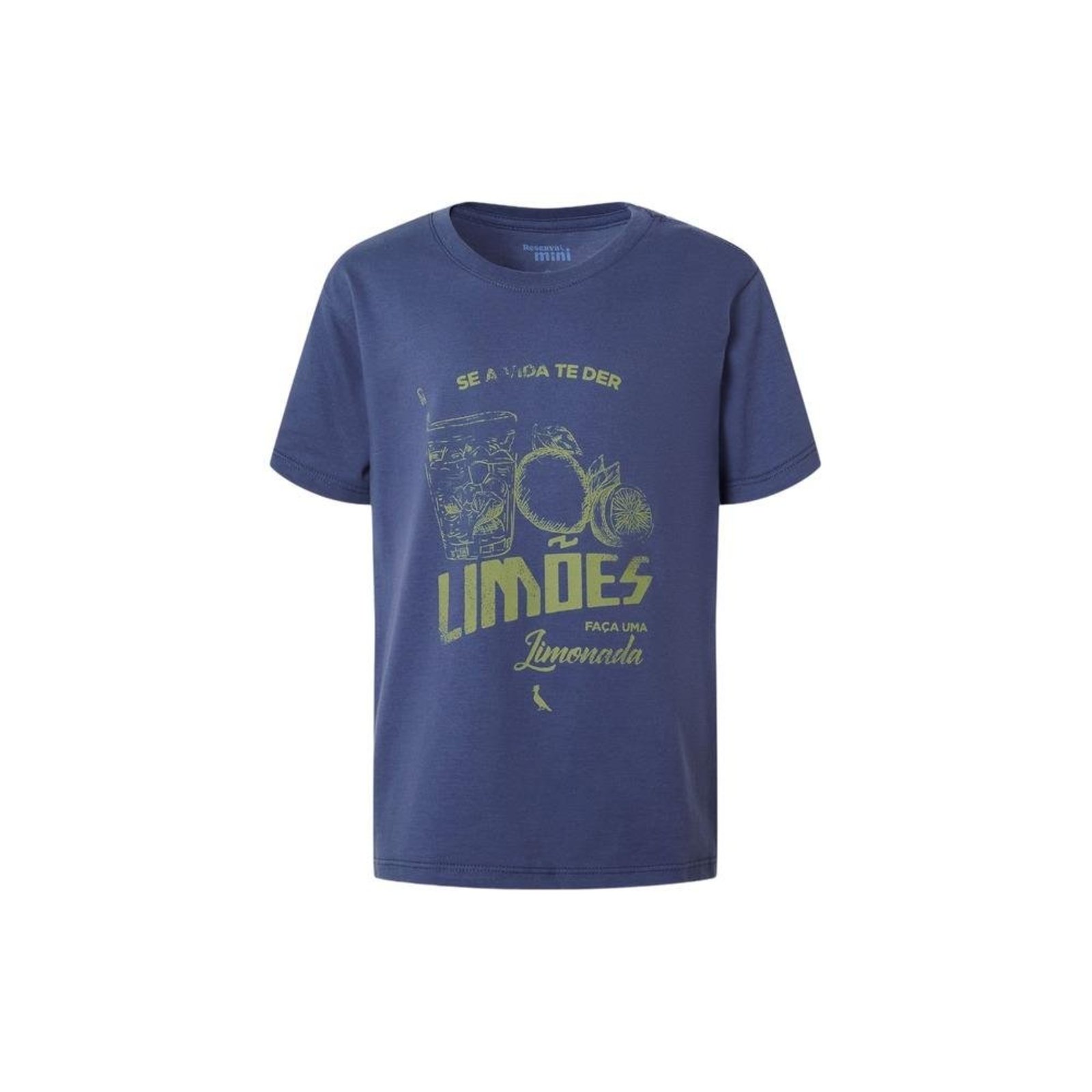 Infantil - Camiseta Mc Mini Estampada Limonada Reserva Mini