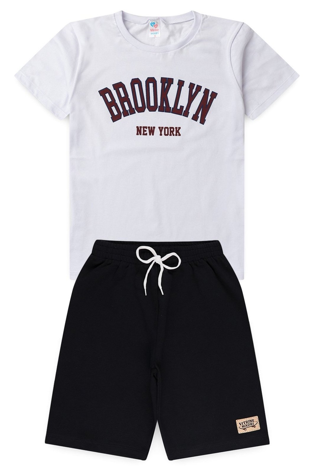 Infantil - Conjunto Juvenil Verão Masculino Brooklyn New York