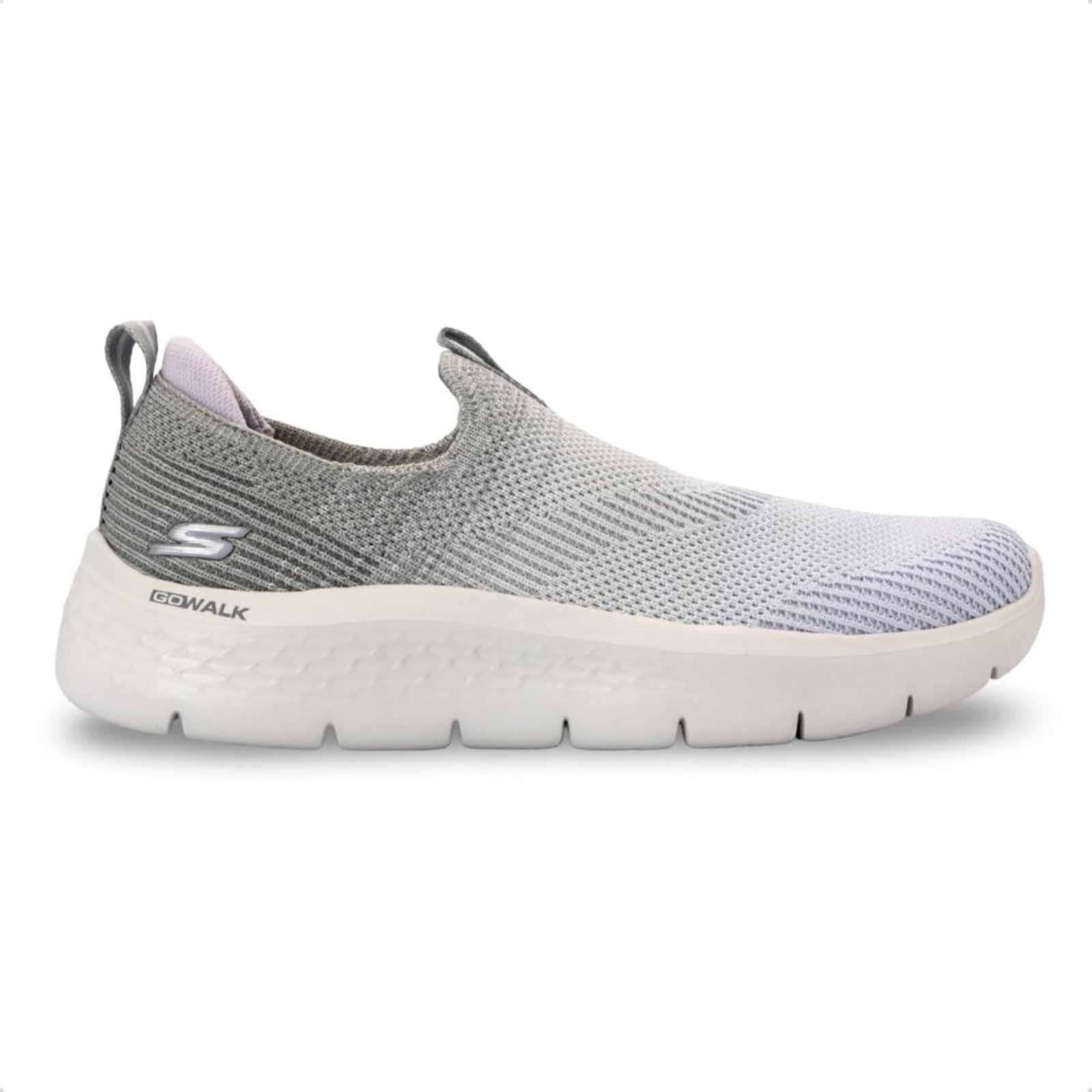 Tênis Skechers Feminino Go Walk Flex Cali Sunset Cinza