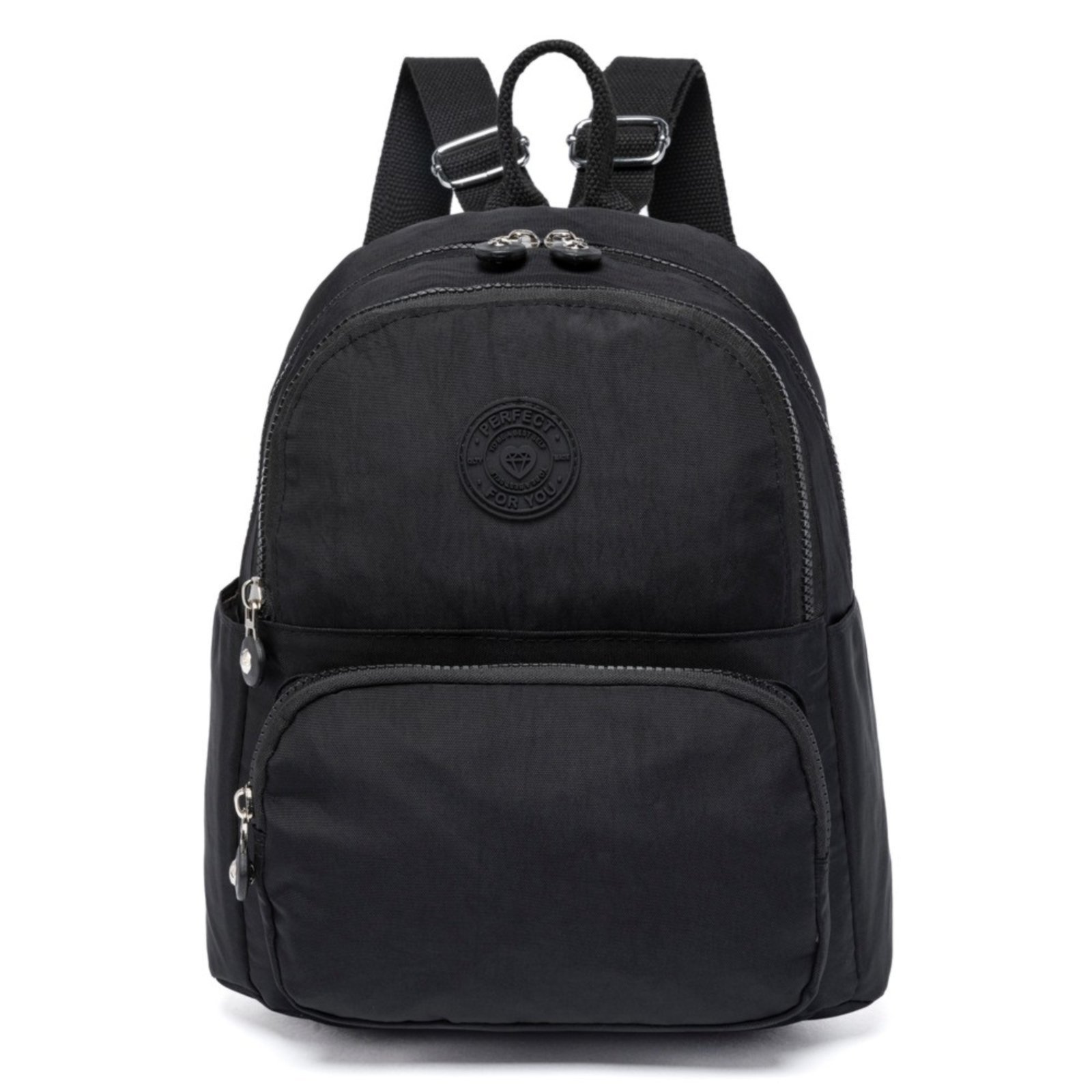Mochila Bolsa Viagem Feminina Casual Trabalho Espaçosa Reforçada 01 PRETO