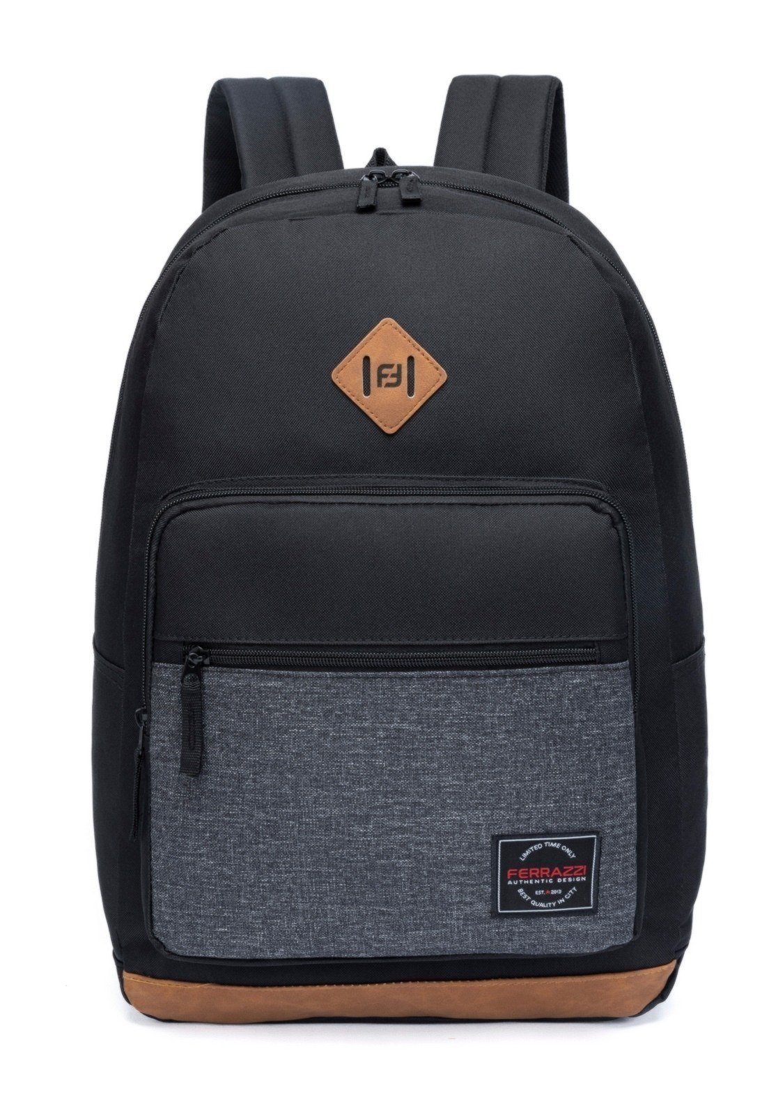 Mochila Casual Ferrazzi Espaçosa Trabalho Faculdade Moderna Reforçada