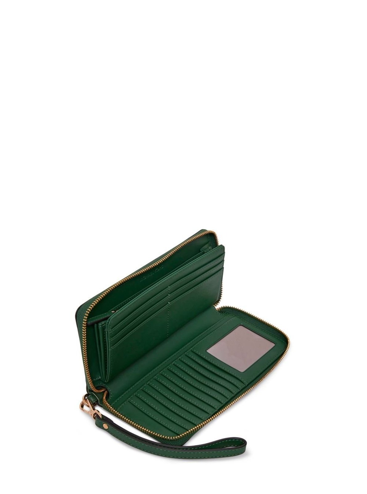 Vista 3 Carteira Jet Set Grande 35S4gtve7r350 Michael Kors verde