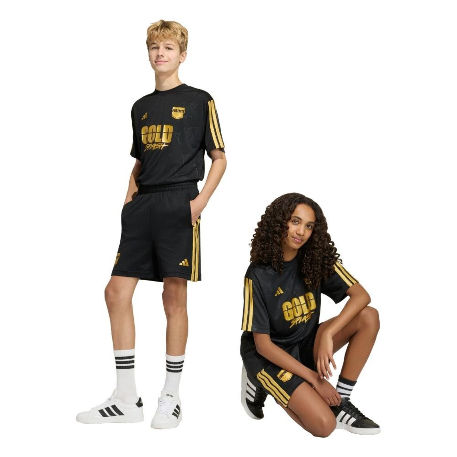 Infantil - Shorts adidas X Fortnite adidas Sportswear Preto