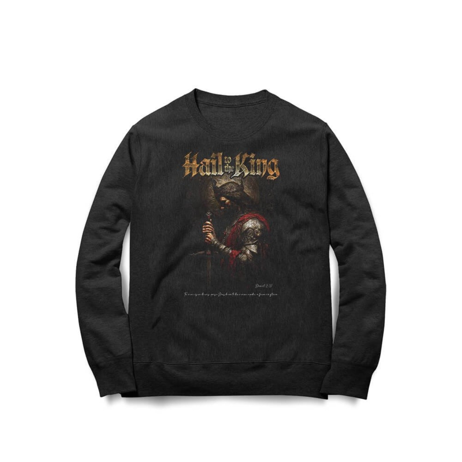 Moletom Hail To The King - Preto - Casual - Studio Geek