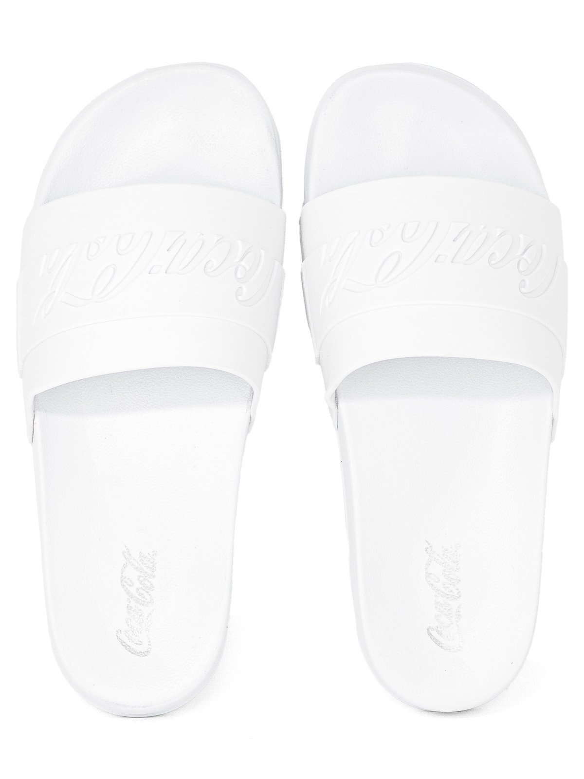 Chinelo Masculino Slide Coca-Cola Shoes Casual Elevate Confortável Sandália Branco