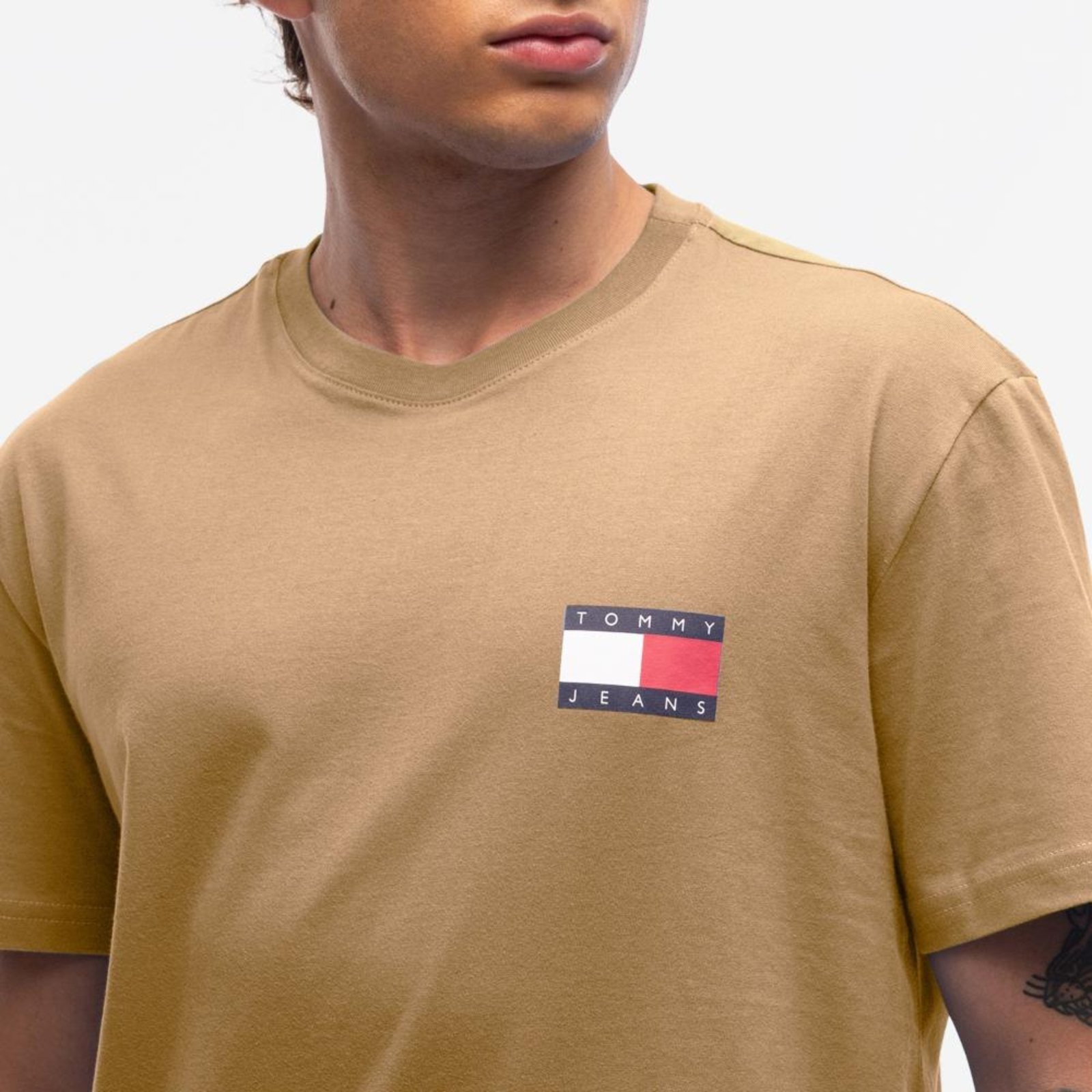 Vista 3 Camiseta Tommy Logo Slim - EEG Tommy Jeans azul Tommy Jeans azul