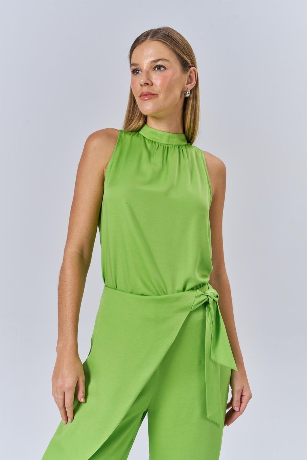 Blusa Gola Alta Feminina Acostamento
