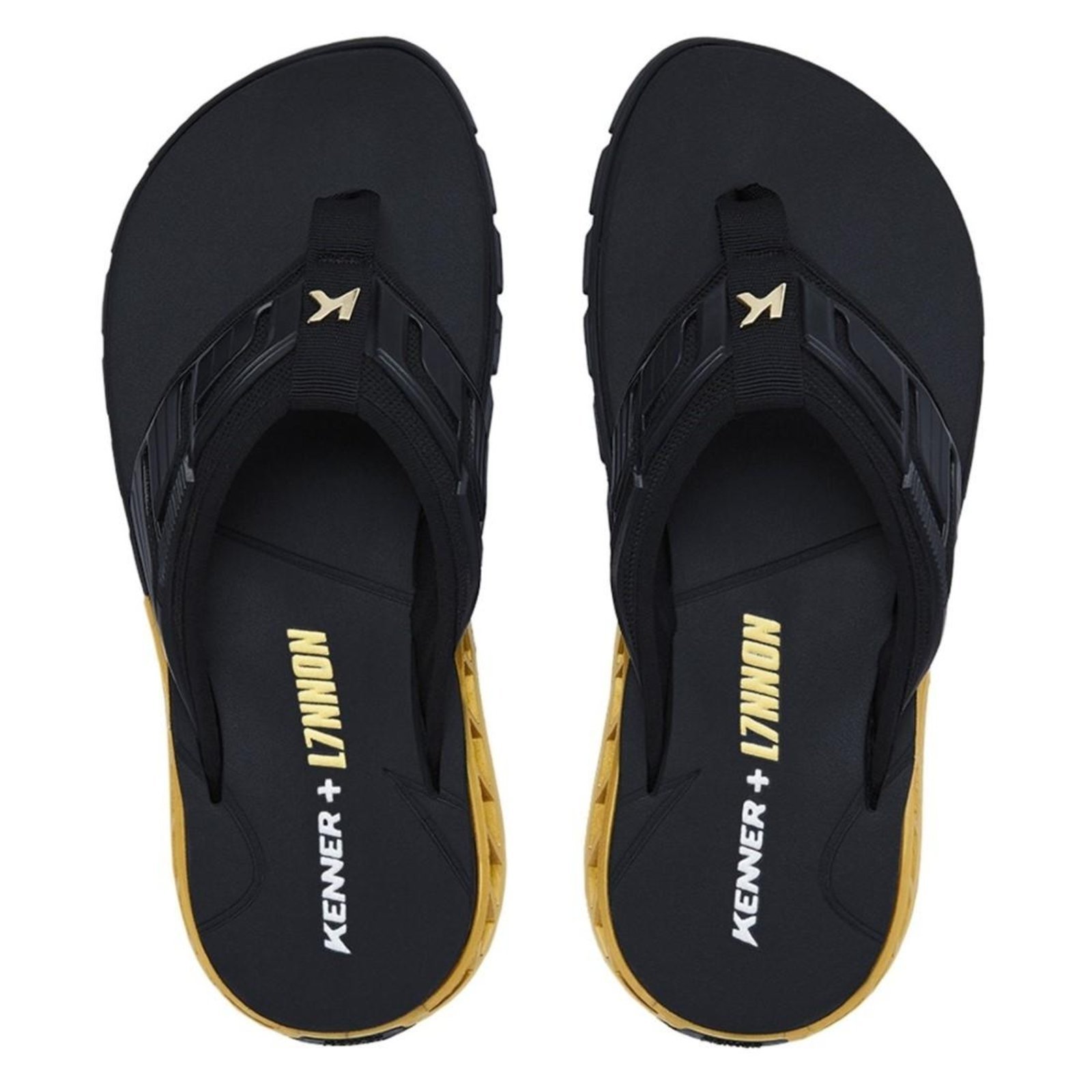 Sandália Kenner Masculina Rakka Full Force L7NNON Preto