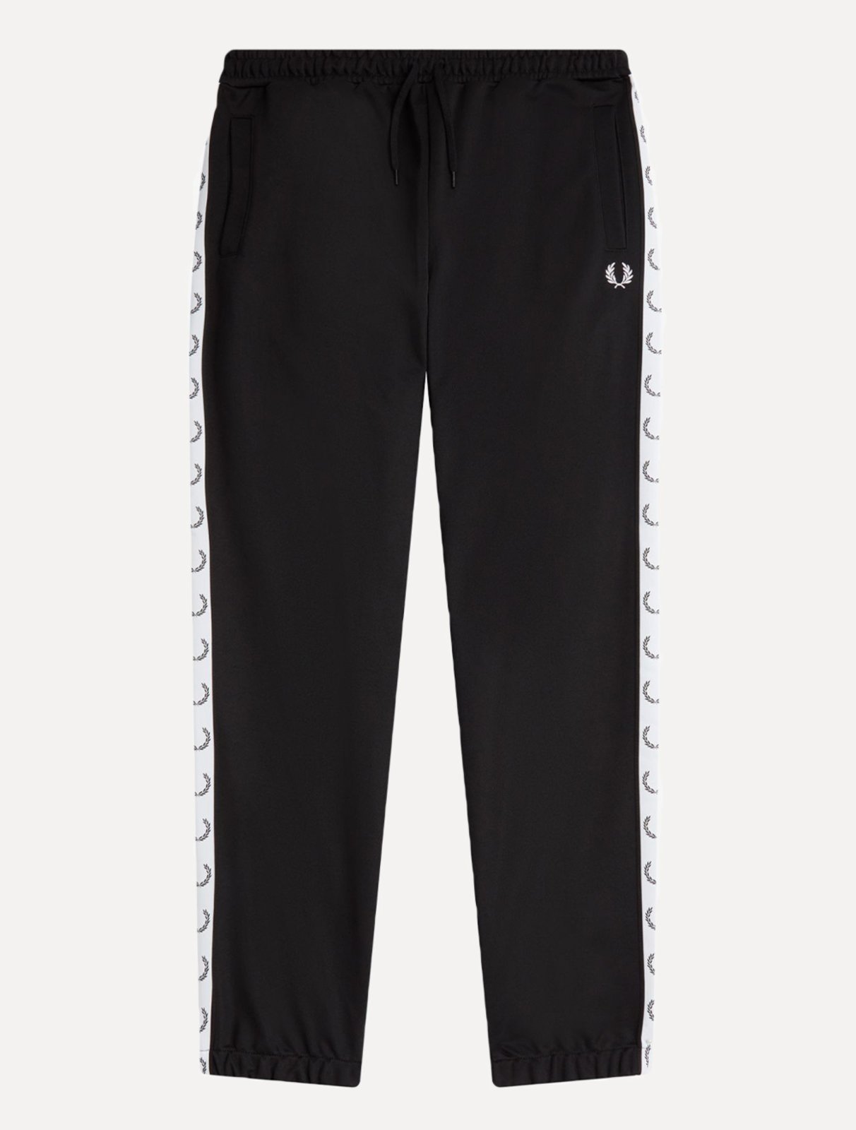 Calça Fred Perry Masculina Training Taped Track Preta