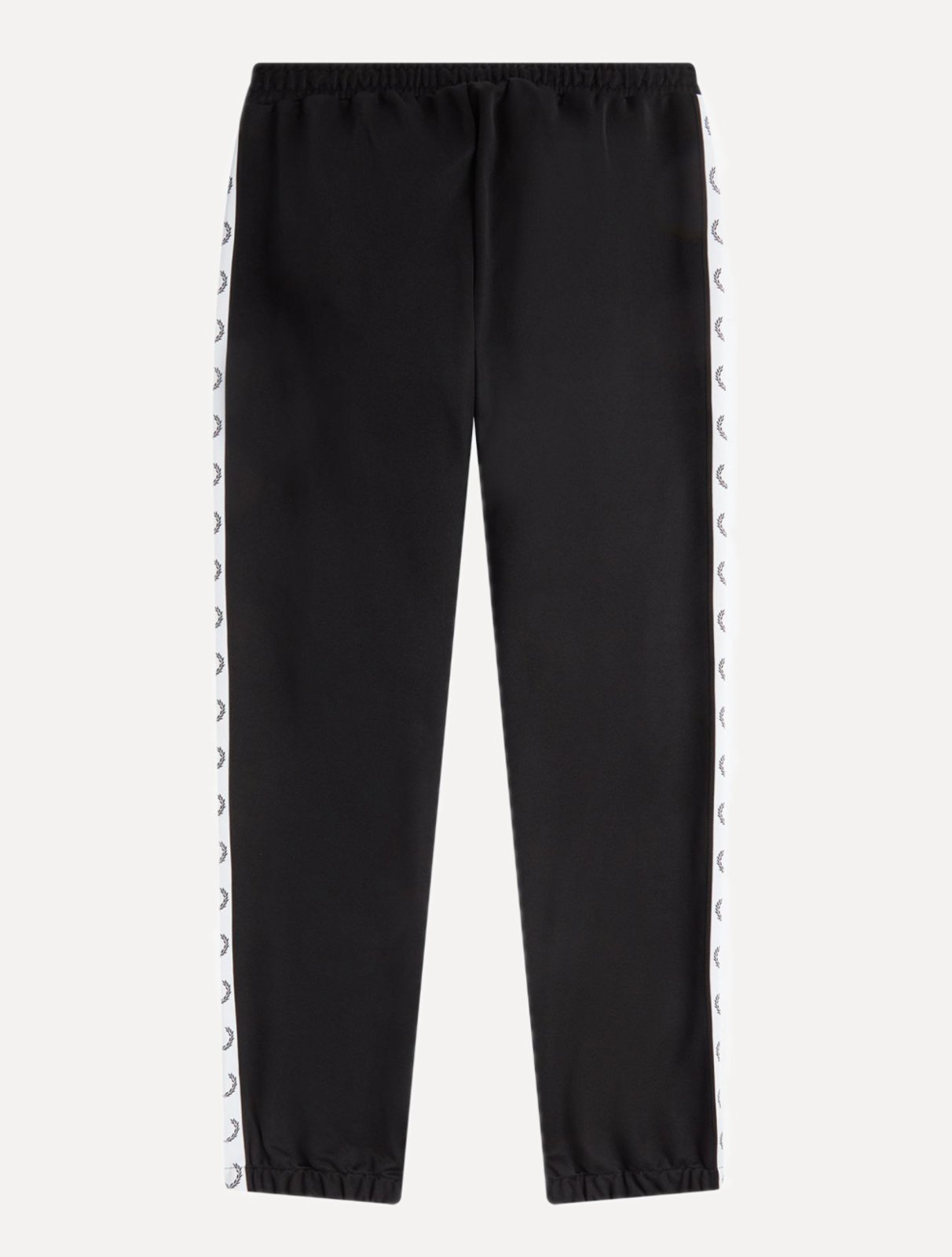 Vista 3 Calça Fred Perry Masculina Training Taped Track Preta preto Fred Perry preto