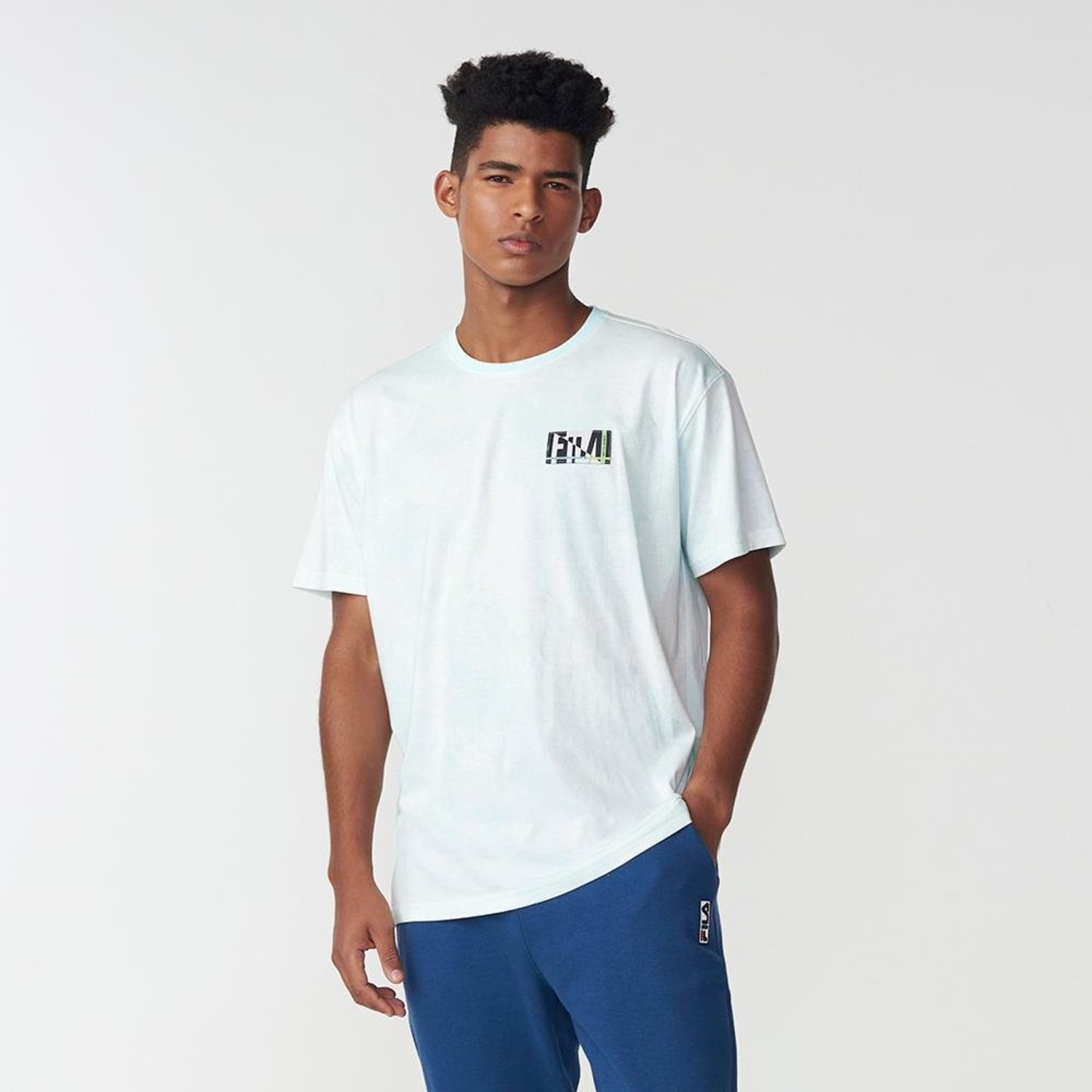 Camiseta Fila Street Hop Print Masculina Incolor