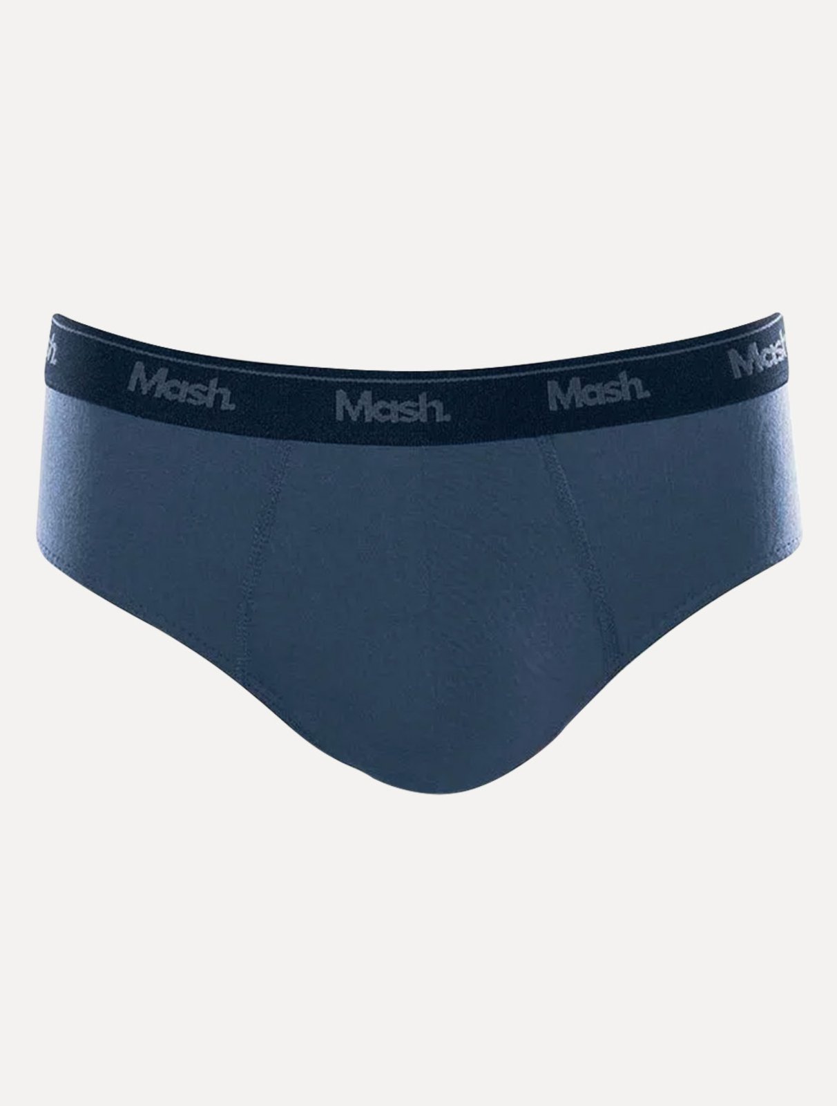Vista 2 Cueca Mash Slip Cotton Basic azul marinho MASH azul marinho