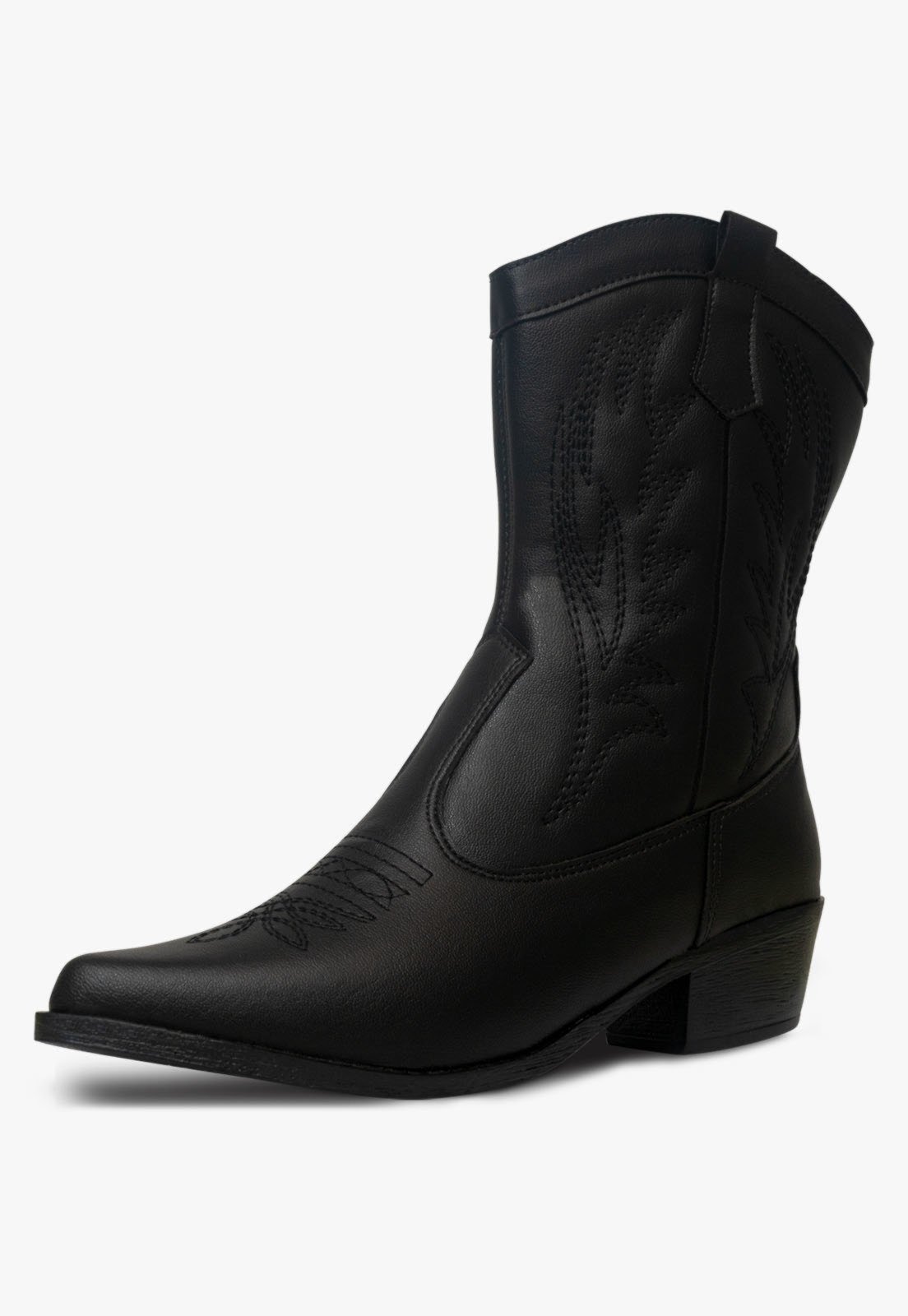 Vista 2 Infantil - Bota Texana Feminina Pópidi Menina Bico Fino Saltinho Country caramelo Pópidí caramelo