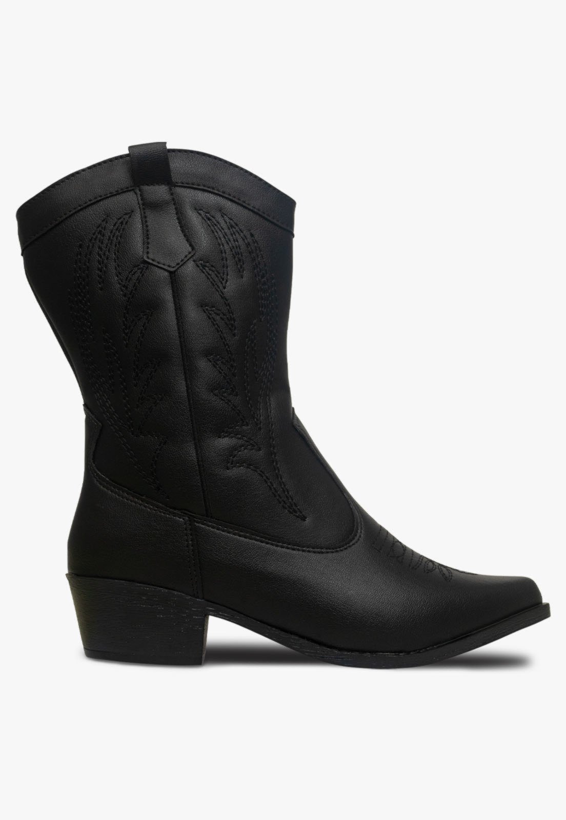 Vista 3 Infantil - Bota Texana Feminina Pópidi Menina Bico Fino Saltinho Country caramelo Pópidí caramelo