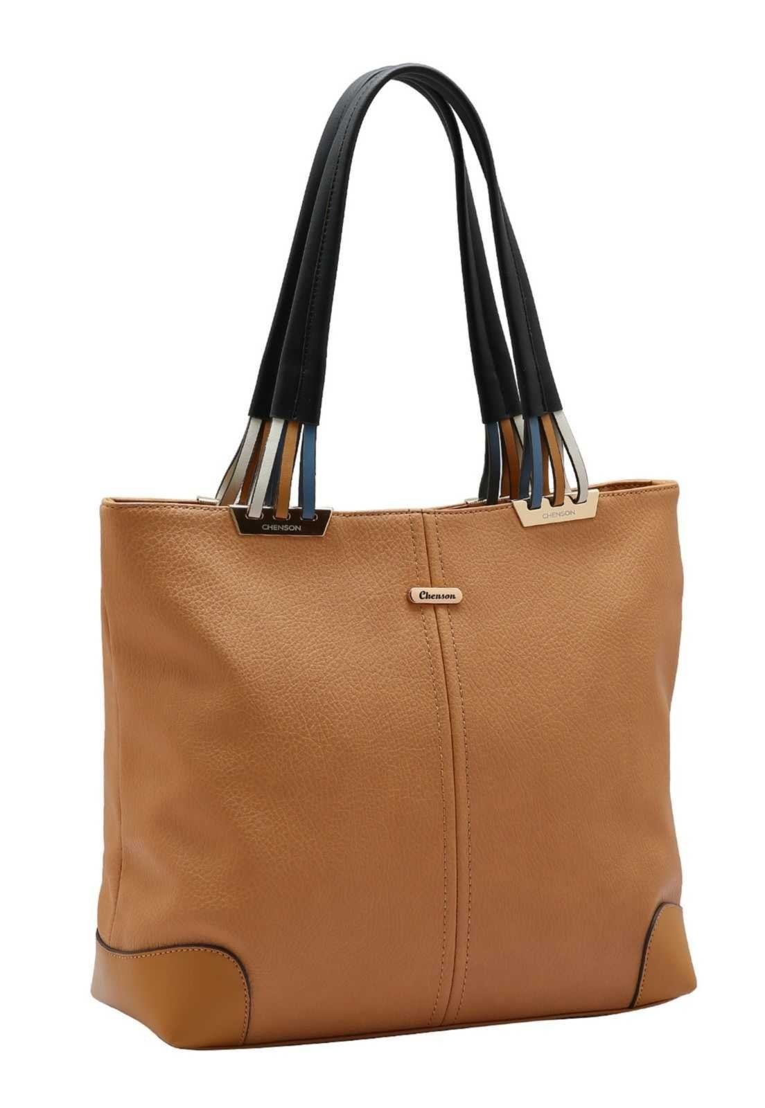 Bolsa Feminina Chenson Contemporâneo Chic 3485128 Marrom
