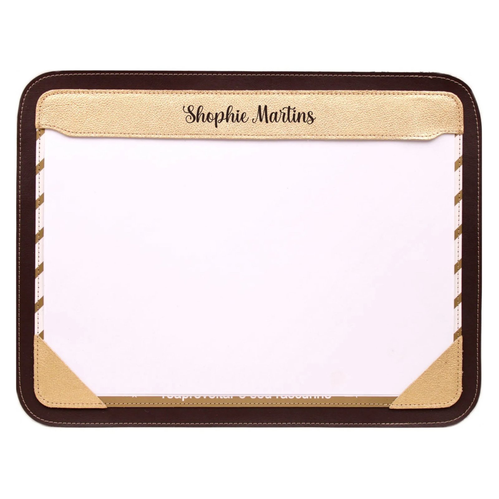 Risque Rabisque Personalizado em Couro Artlux Ouro RR014