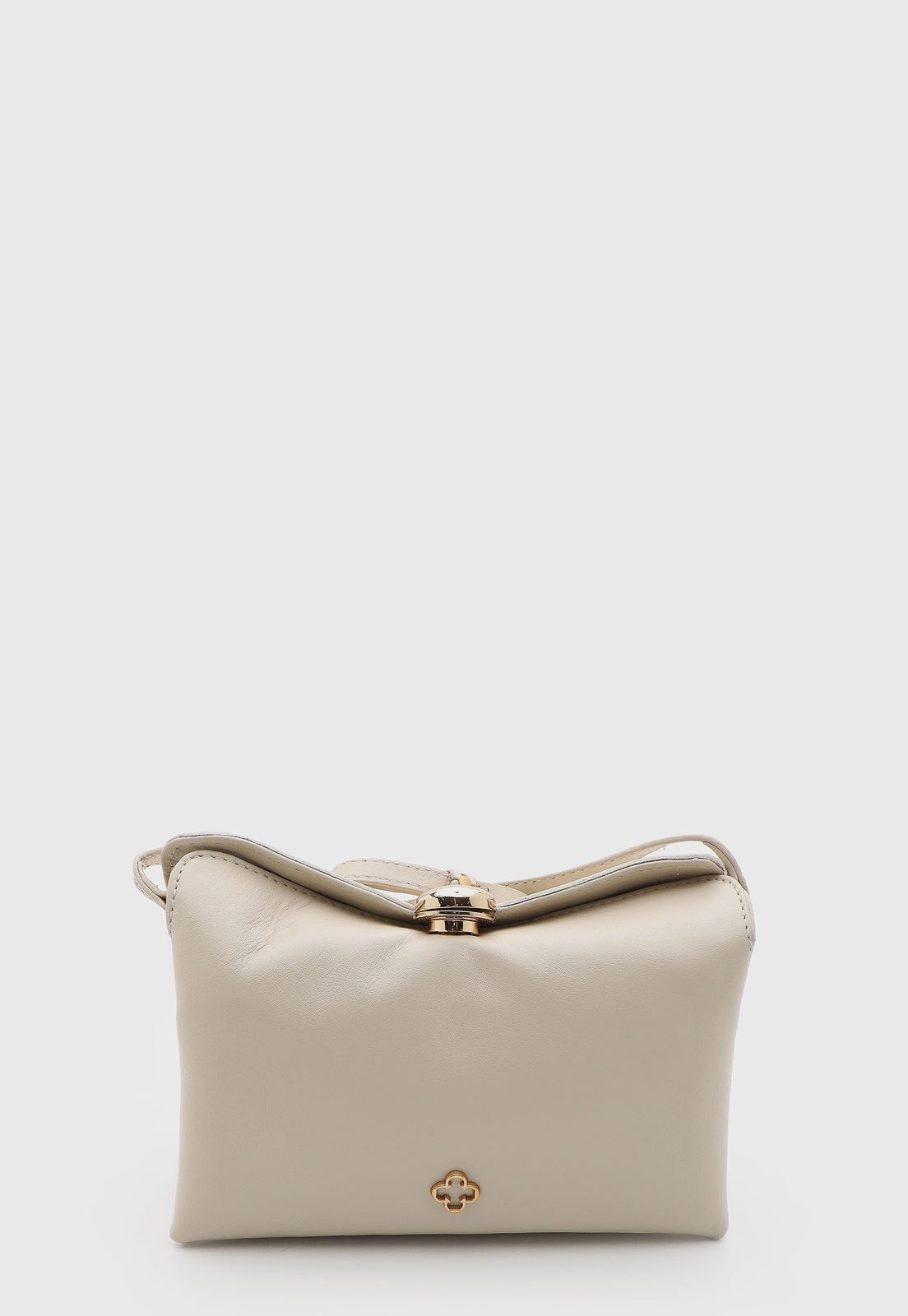 Bolsa Feminina Capodarte Média Couro Off-White