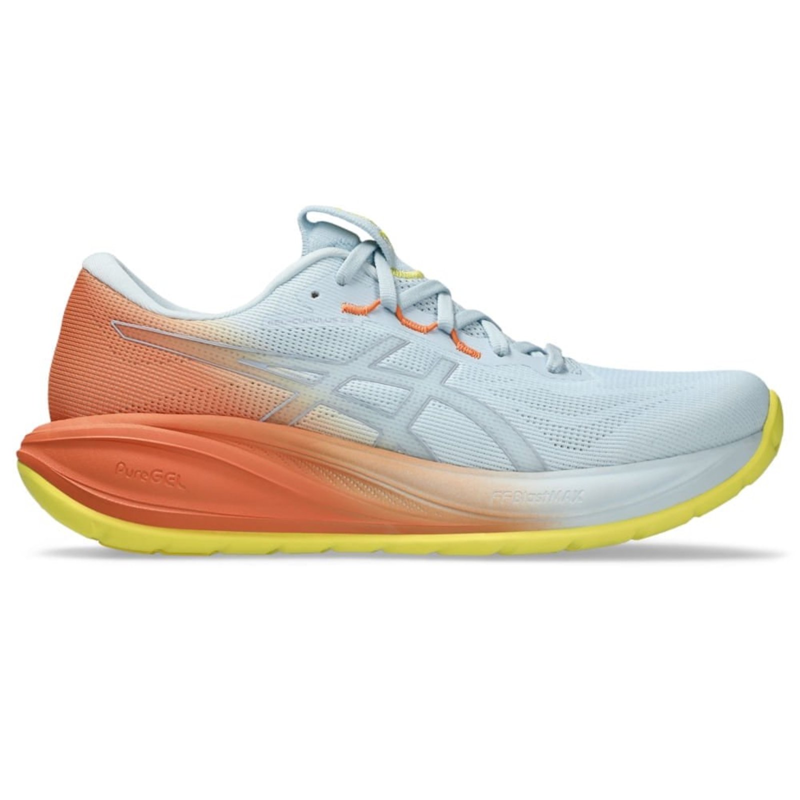 Tênis ASICS GEL-Cumulus 28 - Masculino - Azul/Laranja