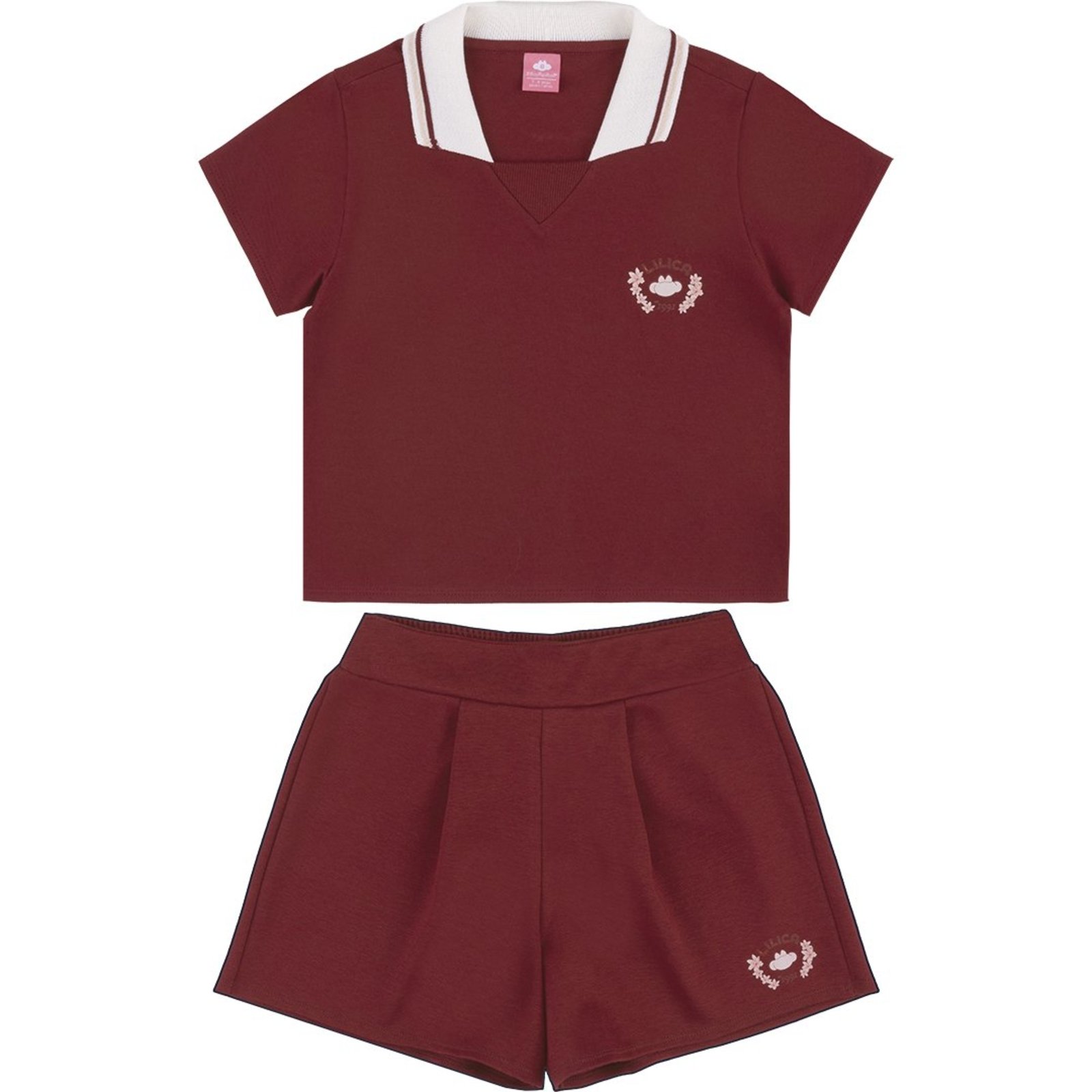 Infantil - Conjunto Curto Comfort Menina Lilica Ripilica