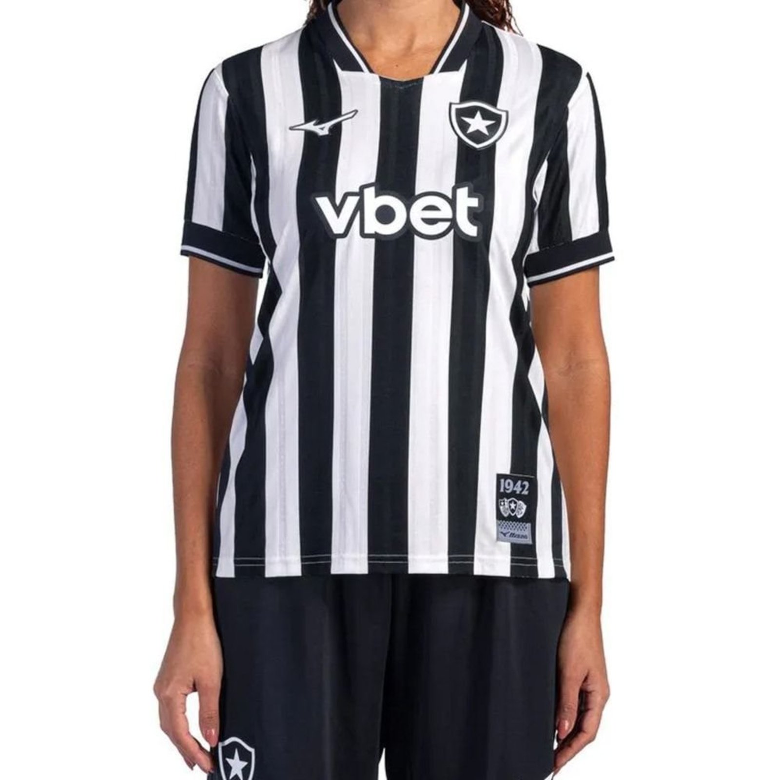Camisa Mizuno Botafogo I 2026/27 Feminina - Branco - Mizuno