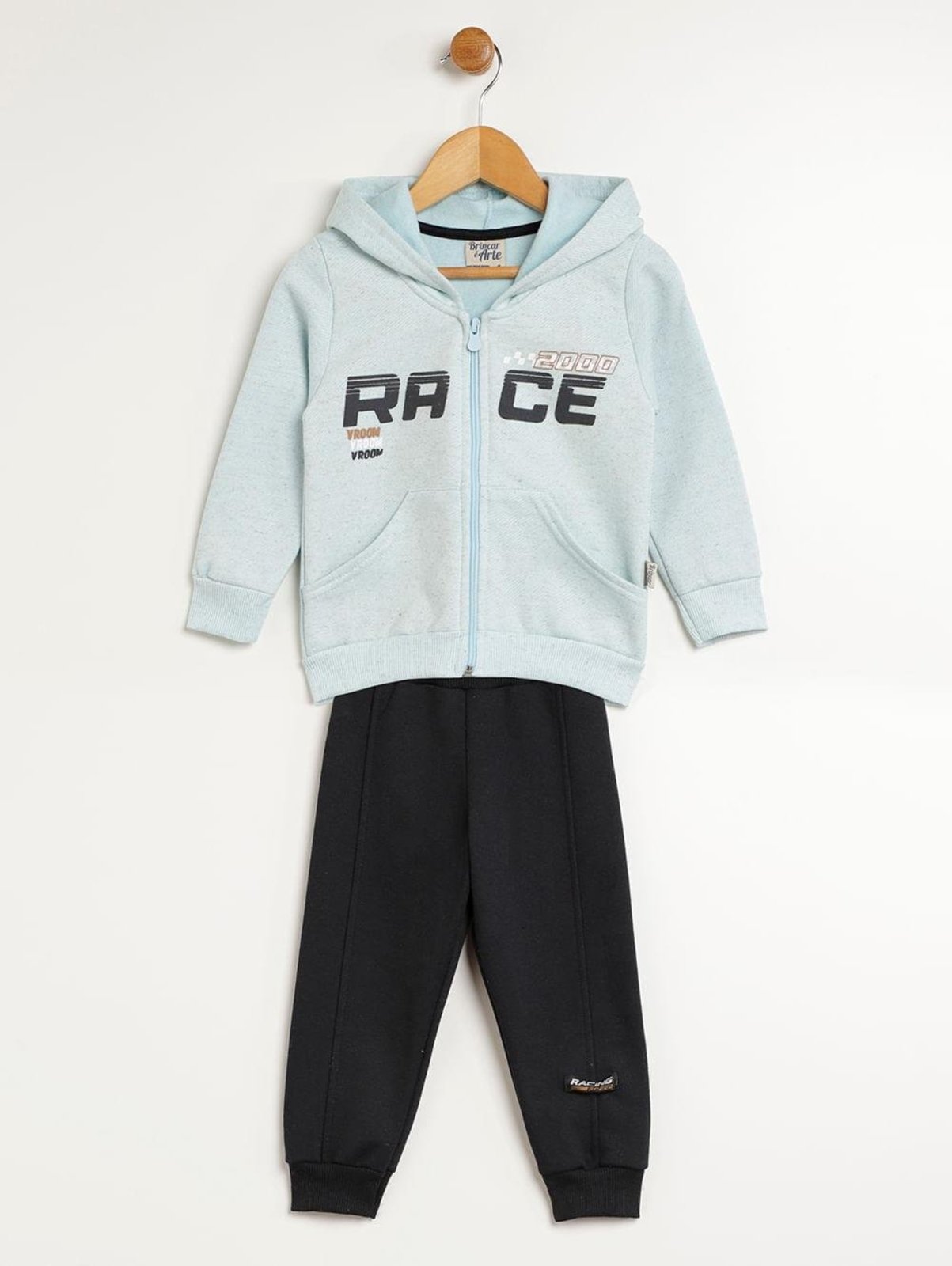 Infantil - Conjunto Longo Para Menino - AZUL