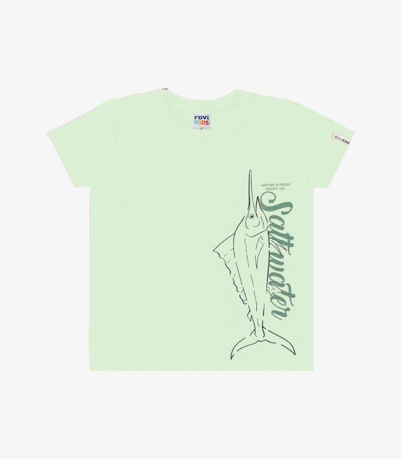 Infantil - Camiseta Verão Menino Rovi Verde