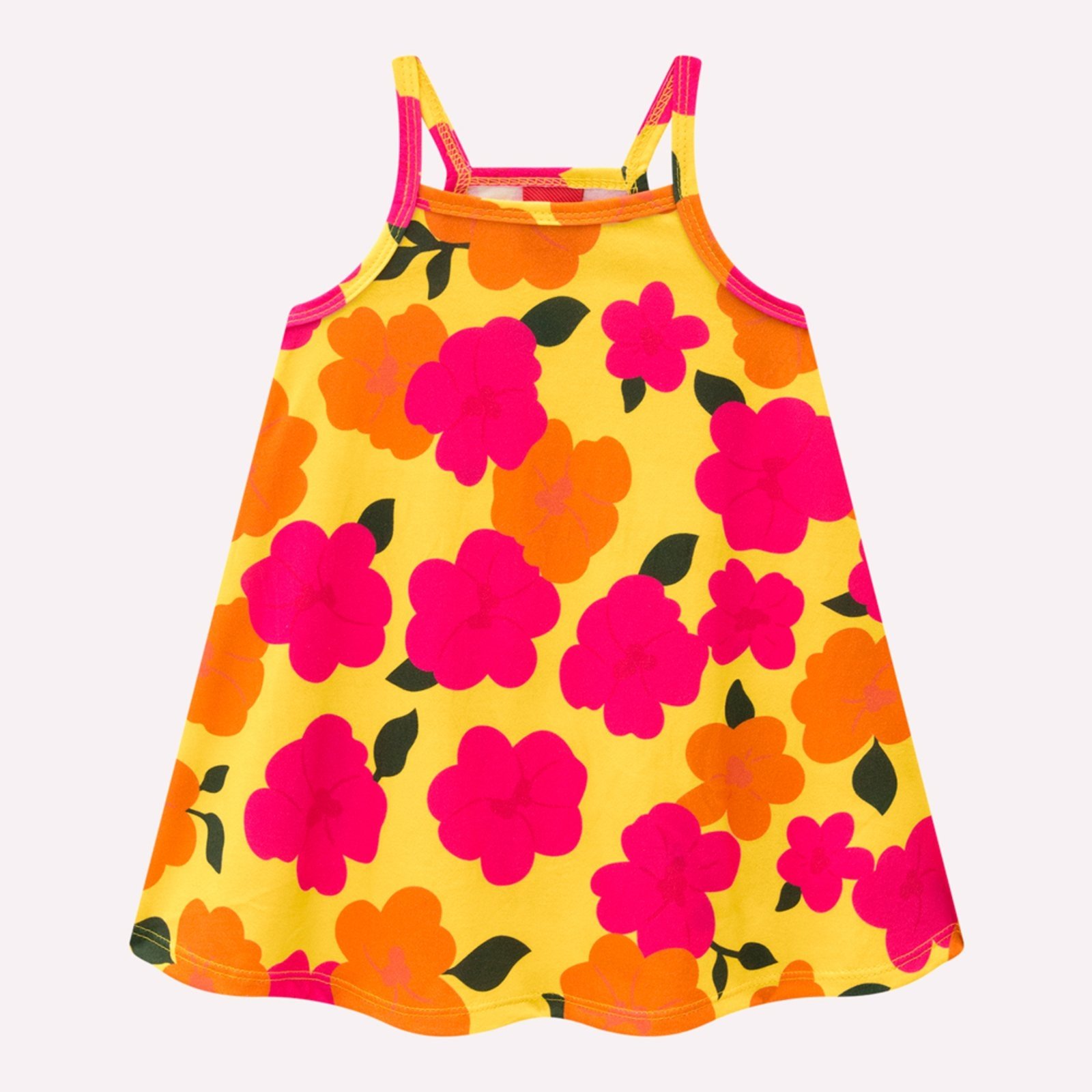 Infantil – Vestido Menina Flores Kyly