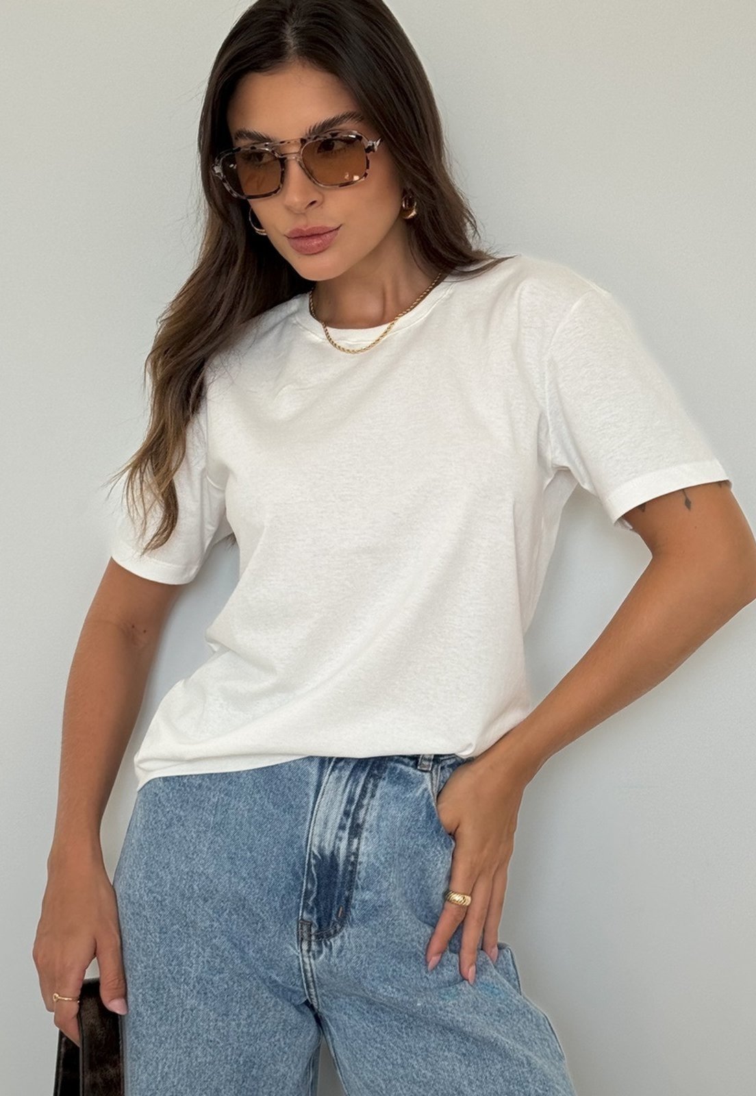 Camiseta Cianitas Off Lisa