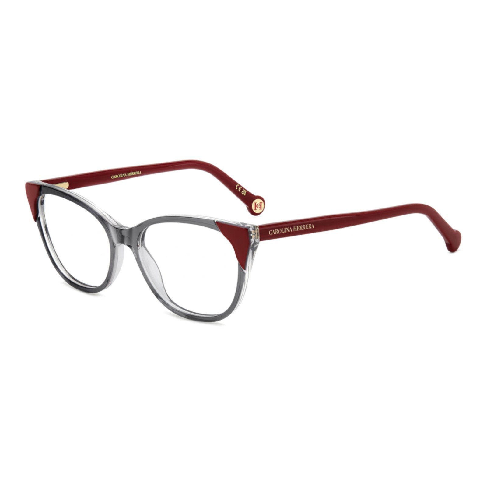 Armação de Óculos Carolina Herrera Her 0283 268 – Cinza 53