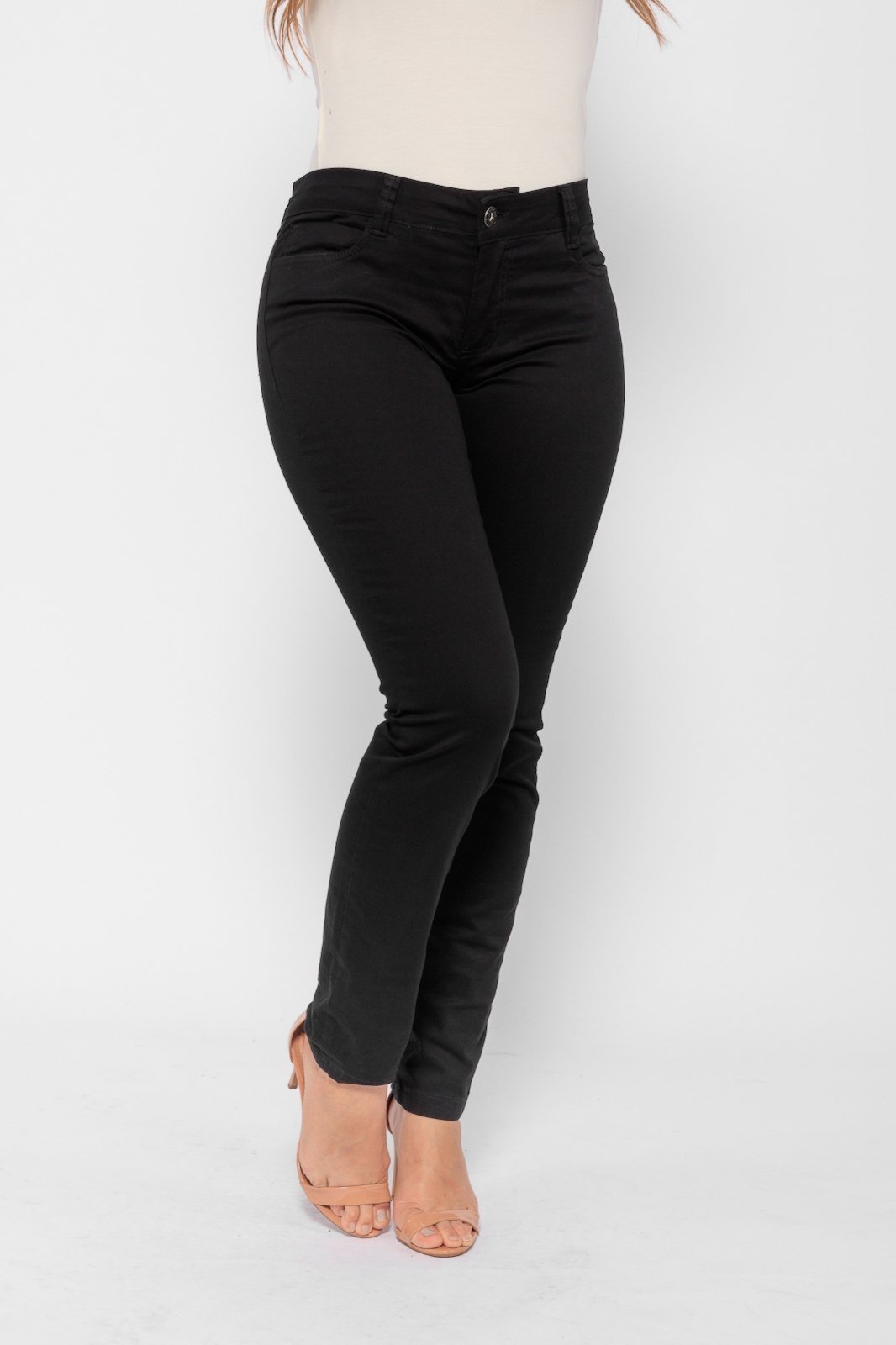 Calça Sarja Macaw Skinny Conforto Rizi 7831 Preto