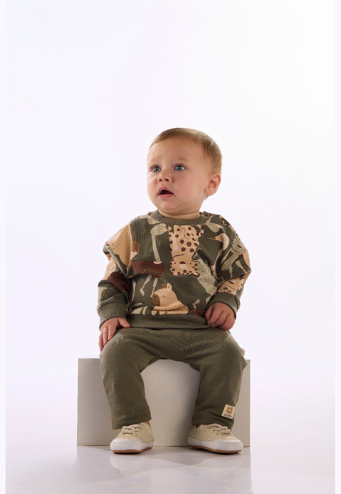 Infantil - Conjunto Super Cotton Up Baby Azul