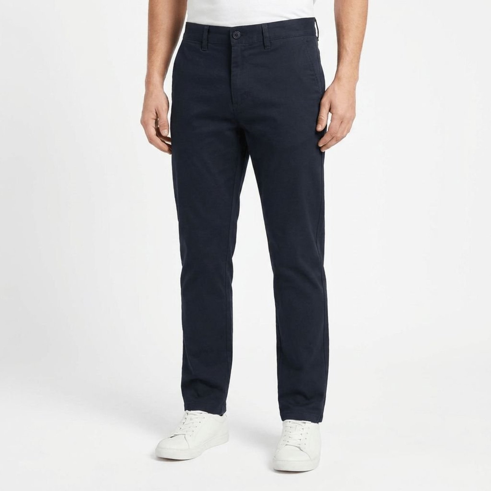 Calça Chino Masculina Fideli Regular Preta CR91002497 - Preto - Fideli