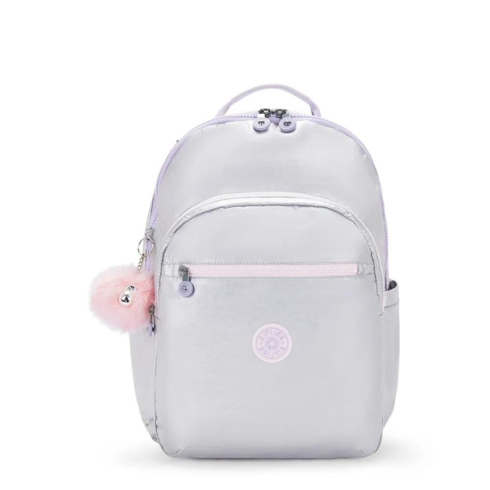 Mochila Kipling Seoul XL Silver Glow Met