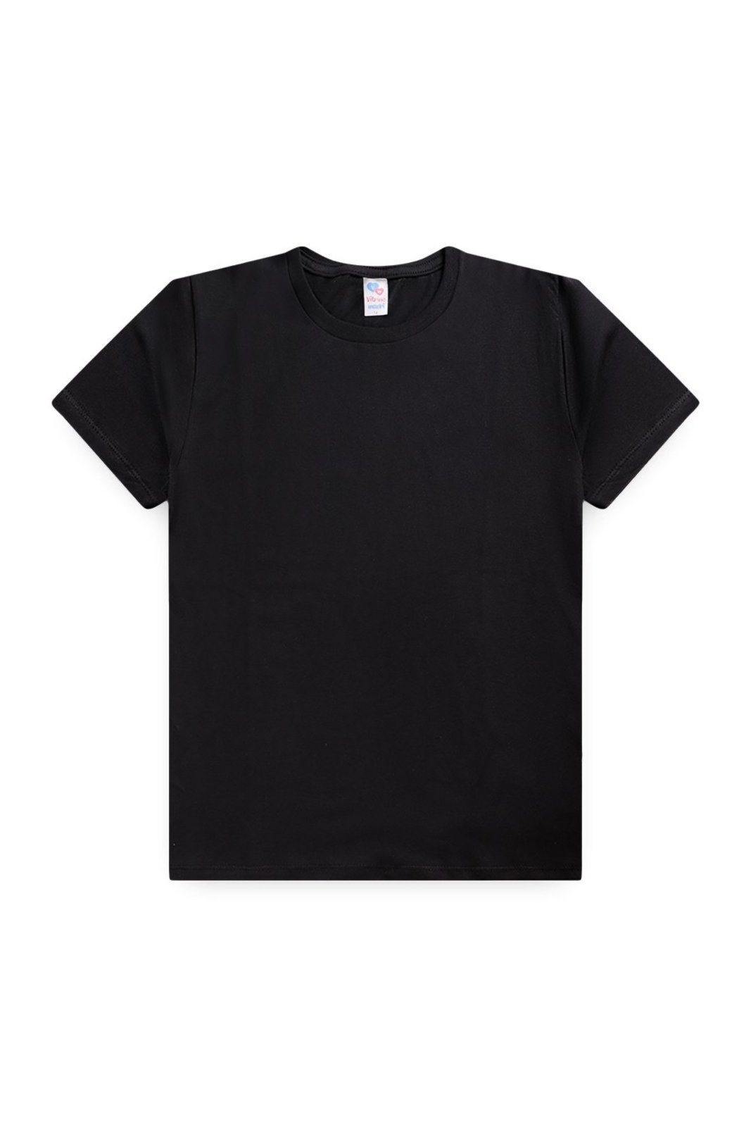Infantil - Camiseta Meia Malha Juvenil Masculina Básica