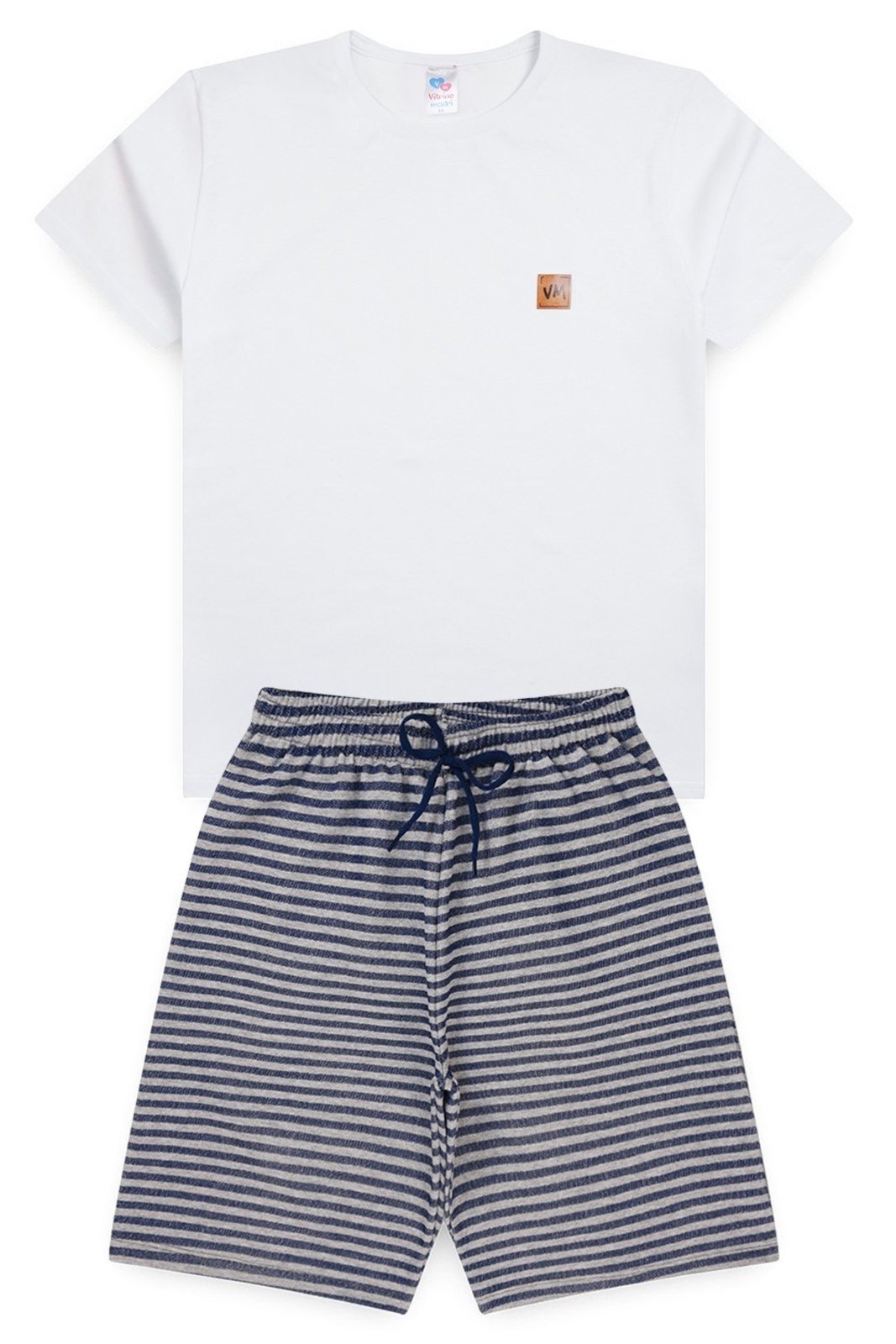 Infantil - Conjunto Verão Masculino Básico Vitrine Madri